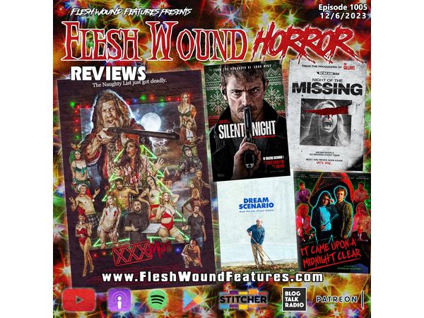 Flesh Wound HORROR - Episode 1005: All New Reviews including XXX-MAS episode artwork