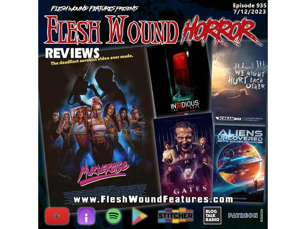 Flesh Wound HORROR - Episode 935: All New Reviews including MURDERCISE episode artwork