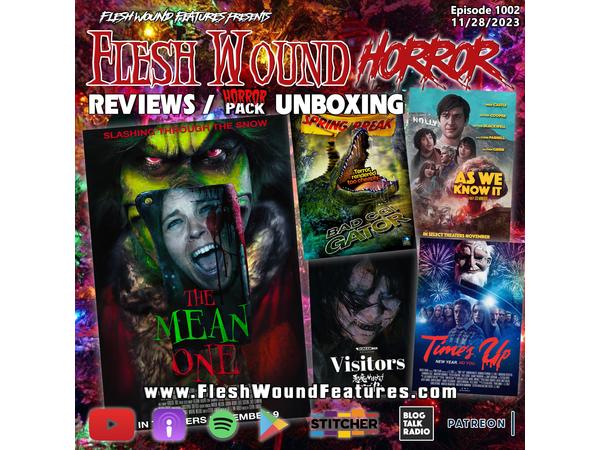 Flesh Wound HORROR - Episode 1002: All New Reviews including THE MEAN ONE episode artwork