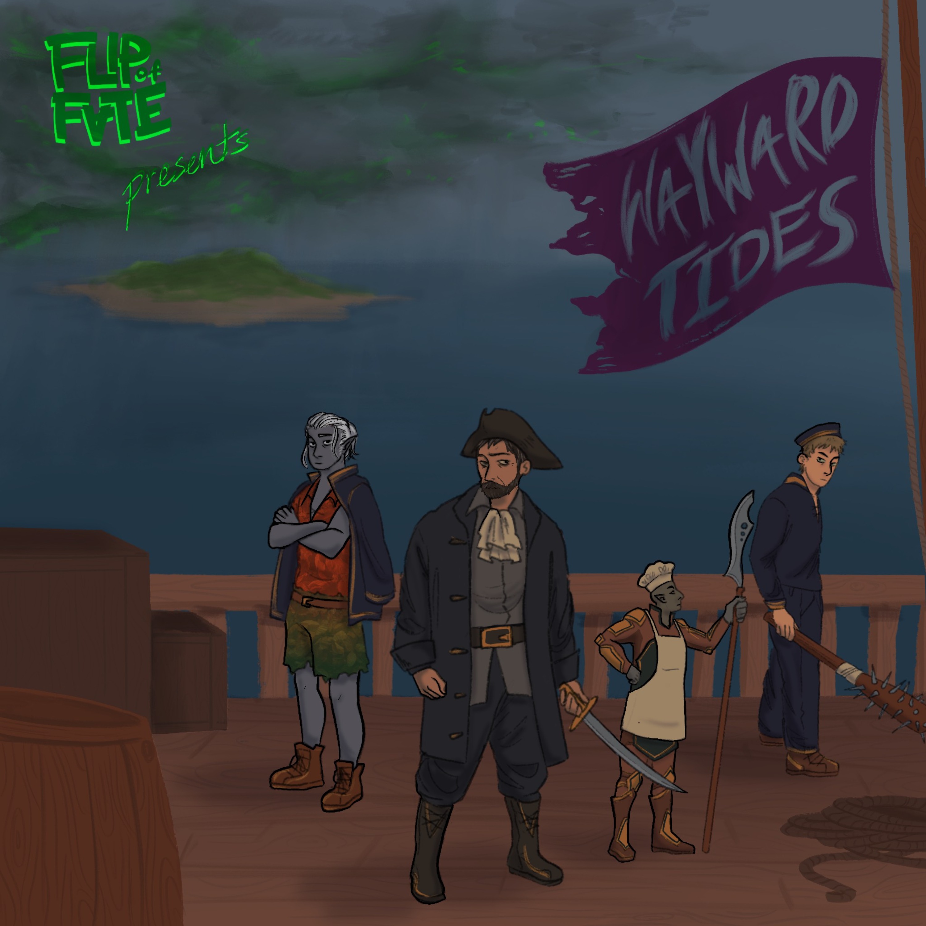 [ONESHOT] Wayward Tides - Ep. 3 “Blind, Betrothed, Bartholomew Bannerwort” episode artwork