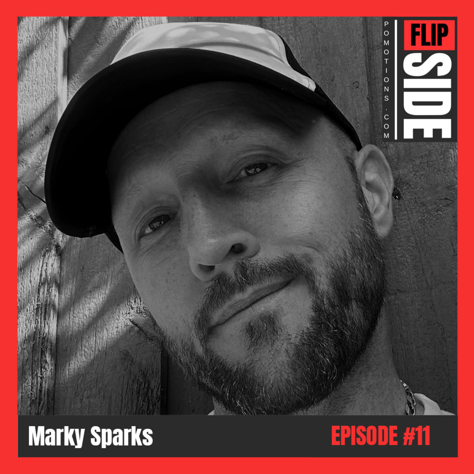 Flipside Radio Show #11 with Marky Sparks episode artwork