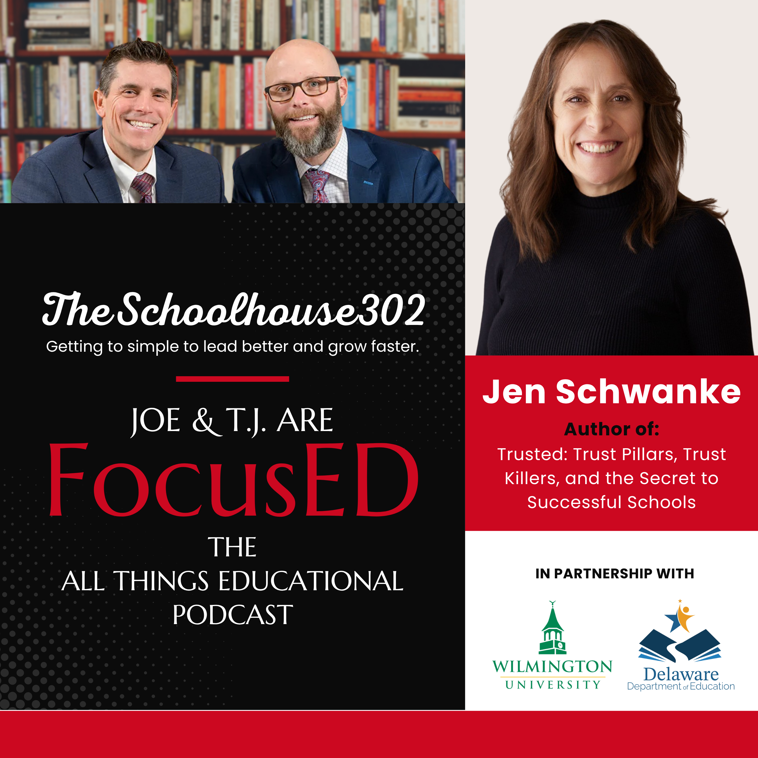 The Secrets to Developing Trust as a School Leader with Jen Schwanke episode artwork