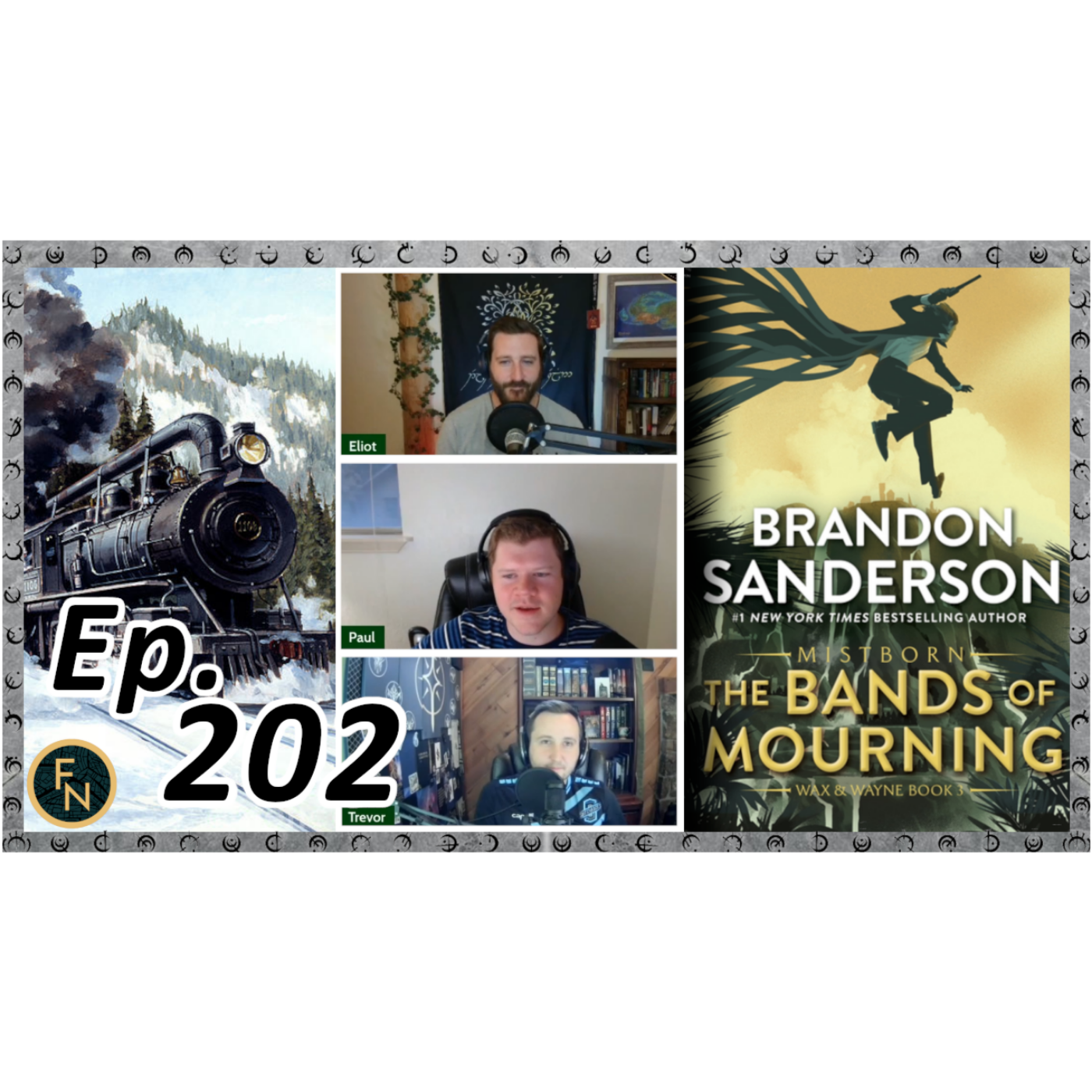  Cowboys & Rocket Shotguns | Mistborn - The Bands of Mourning | Chapters 5 - 9 | Episode #202 