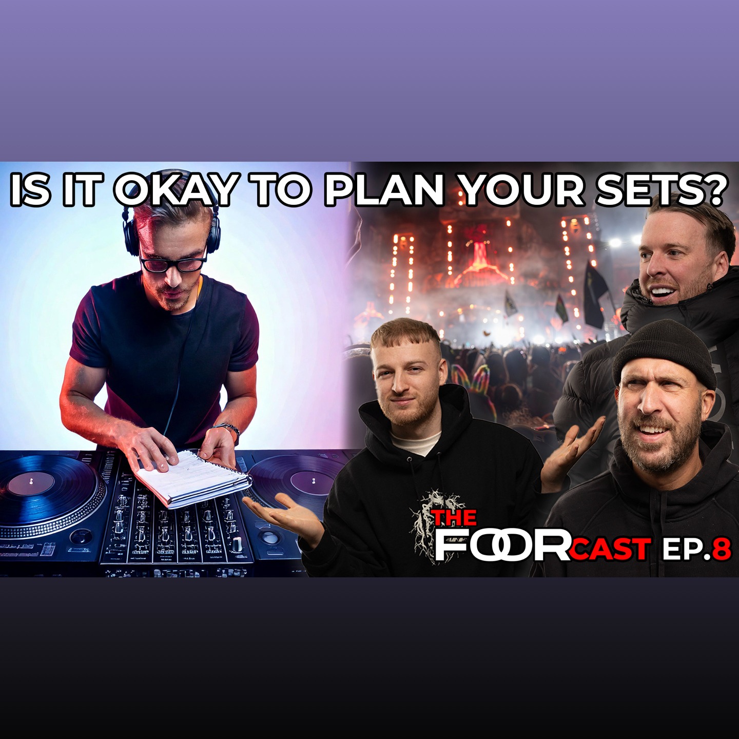 How to promote yourself as an artist when NOT releasing music | FooRcast Episode 8 episode artwork