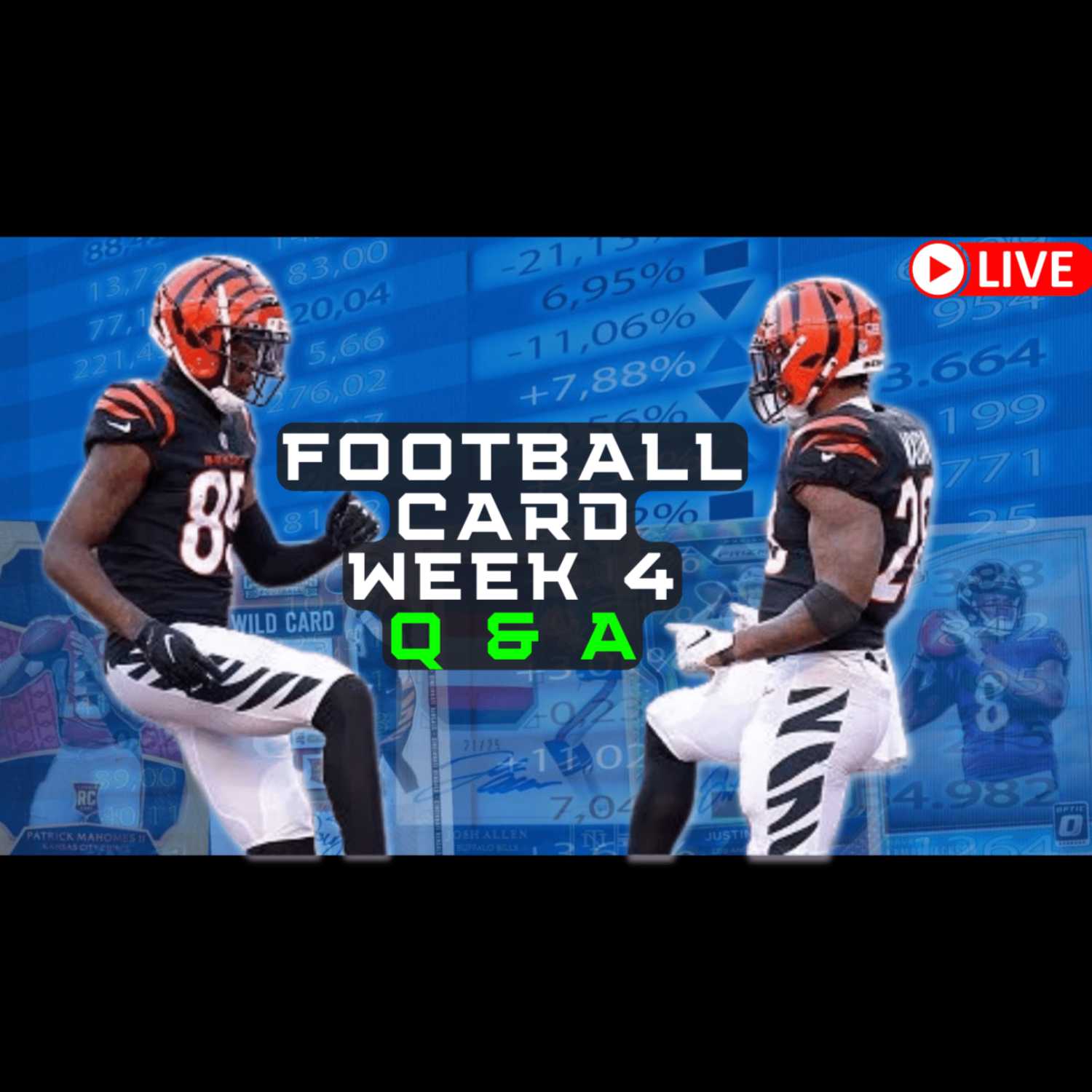 LIVE Q&A: Football Card Collecting & Investing Analysis - NFL Week 4 episode artwork