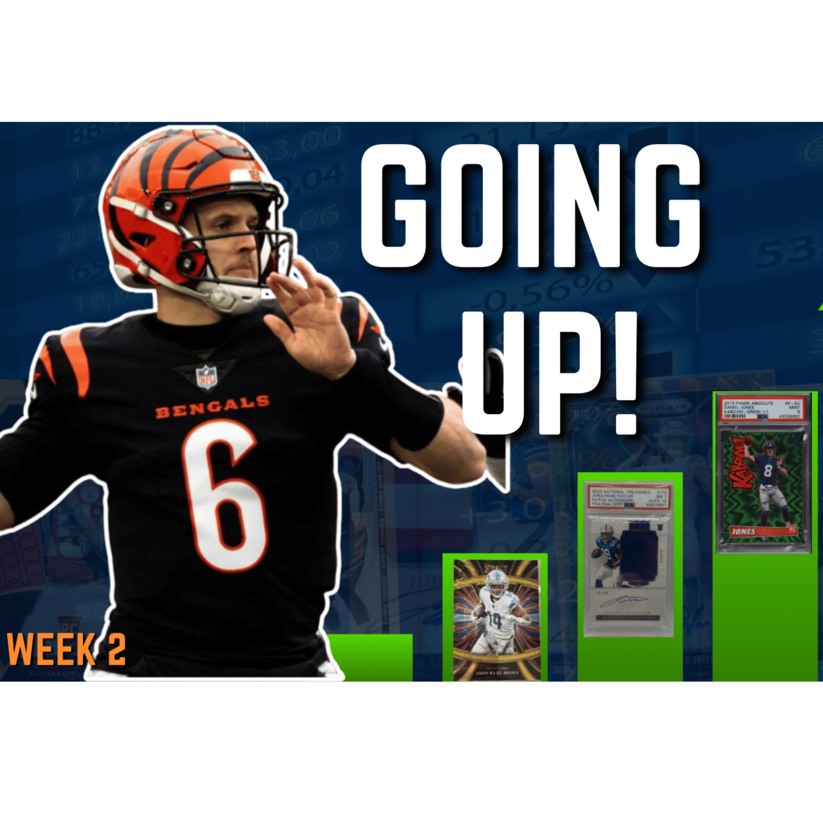 Top 10 Players GOING UP in Value - Football Cards - 2025 NFL  Week 2 episode artwork
