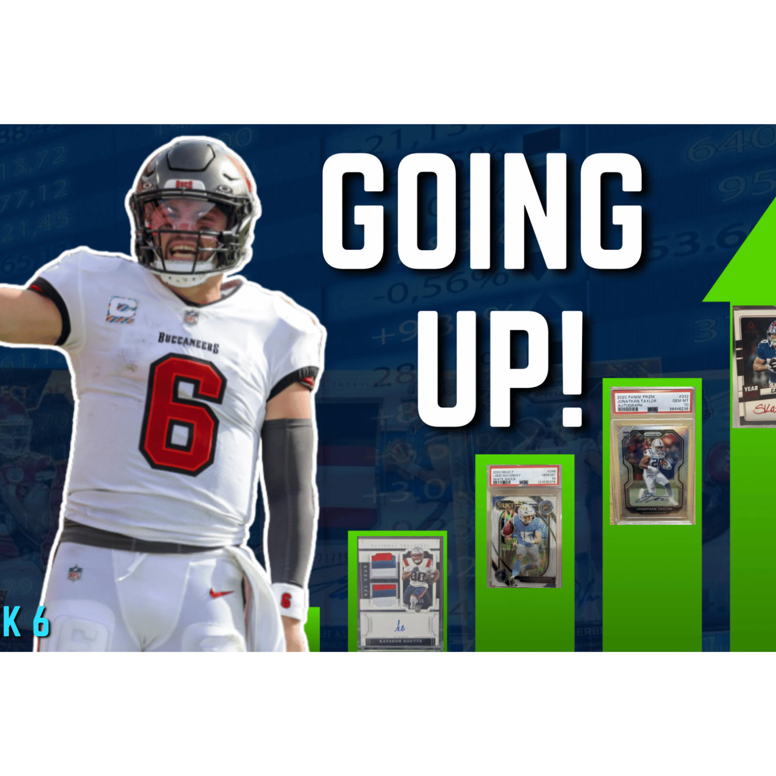 Top 10 Players GOING UP in Value - Football Cards - 2025 NFL  Week 6 episode artwork