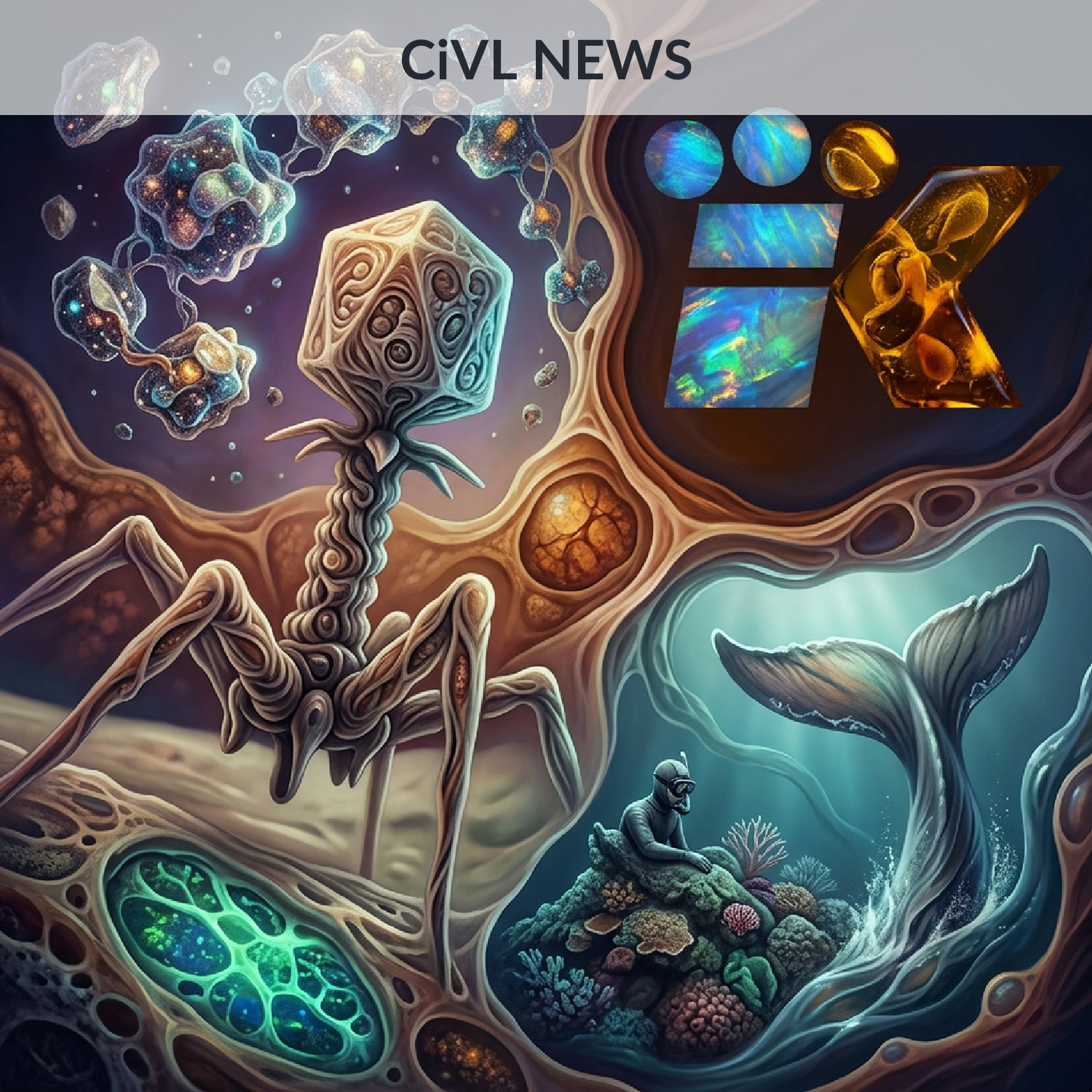 CiVL News: Apr 3, 2026, 6:04 AM PDT -- Asteroid Proteins, Whale Wins, and Cellular Gatekeepers episode artwork