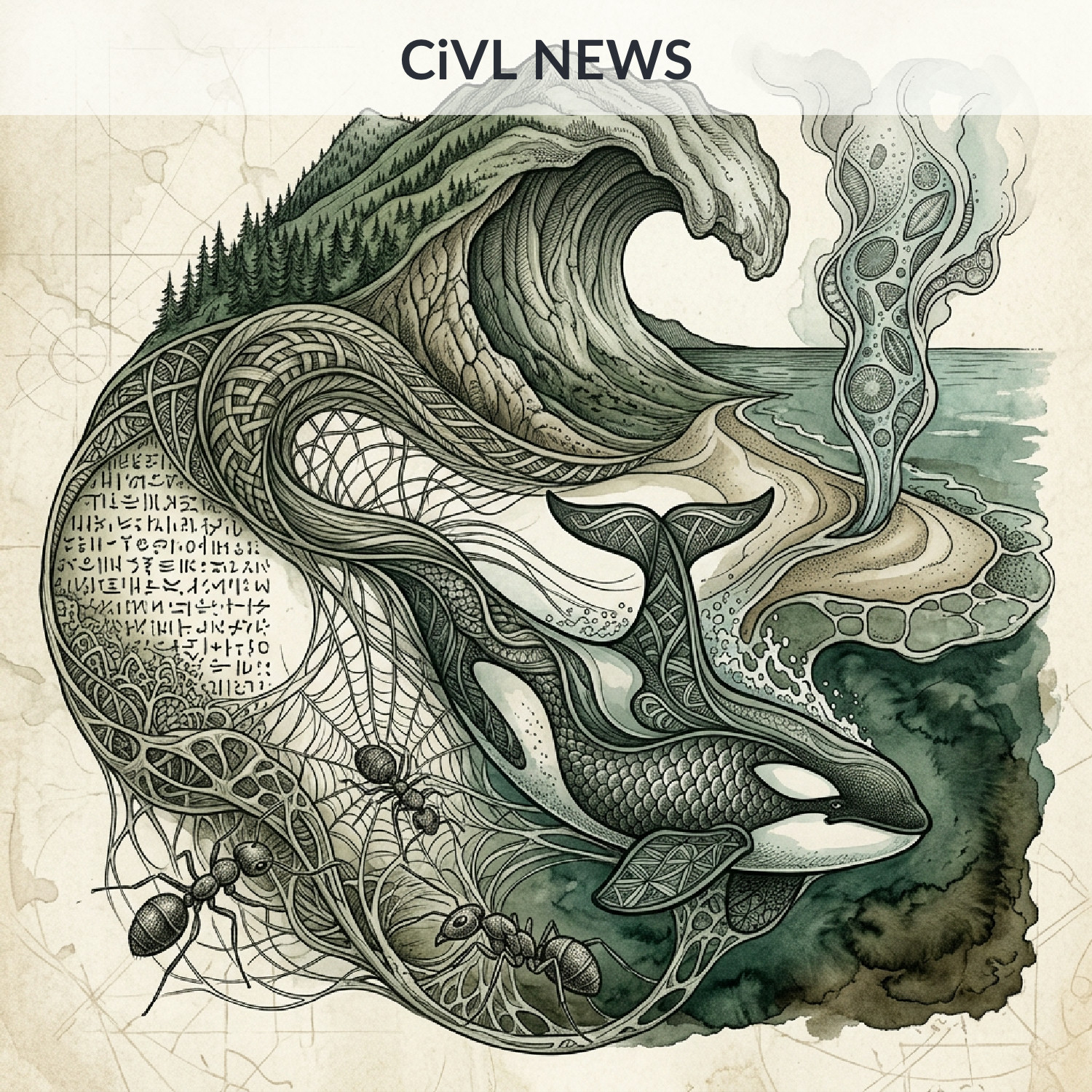 CiVL News: Apr 3, 2026, 4:04 PM PDT -- Fossil Spiders, Shifting Orcas, and Kenya's Ant Crime Wave episode artwork