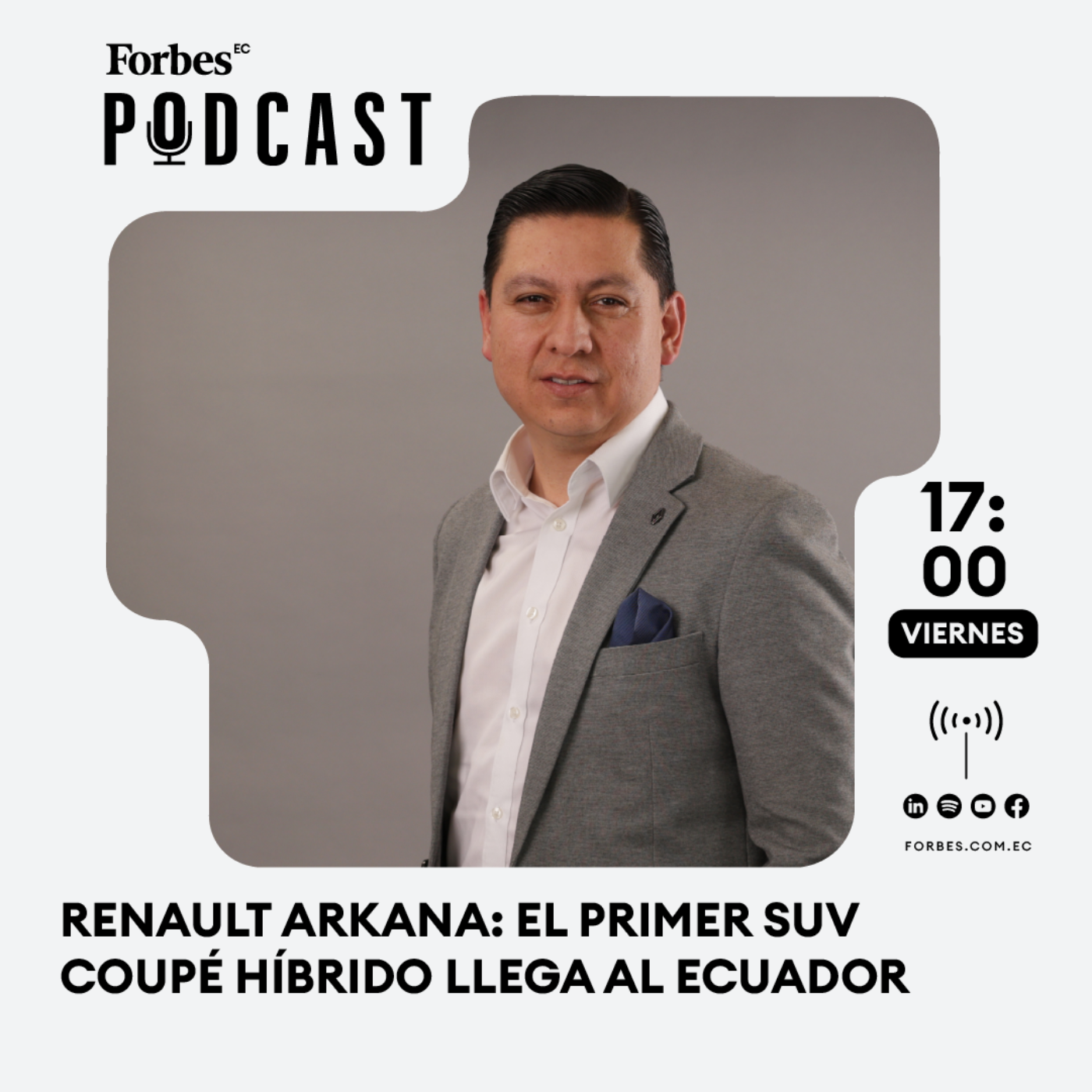 Capítulo 200: Renault Arkana, el primer SUV Coupé híbrido llega al Ecuador episode artwork