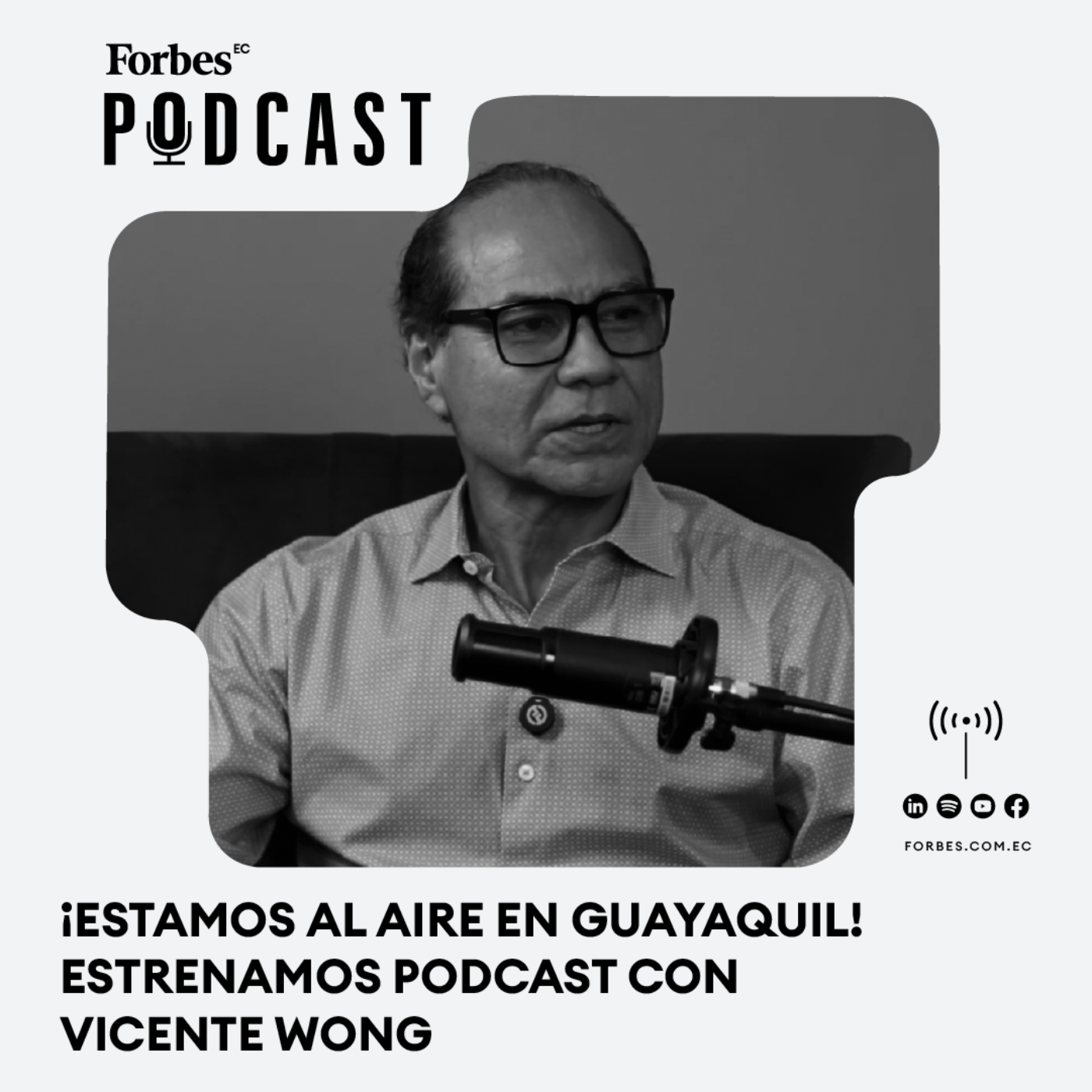 Capítulo 213 : ¡Estamos al aire en Guayaquil! Estrenamos podcast con Vicente Wong episode artwork