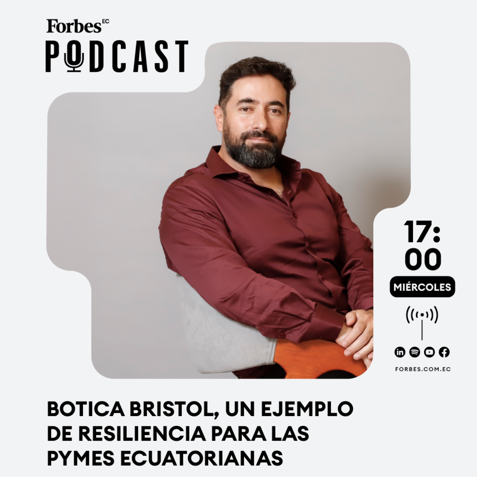 Capítulo #234: Botica Bristol, un ejemplo de resiliencia para las pymes ecuatorianas episode artwork
