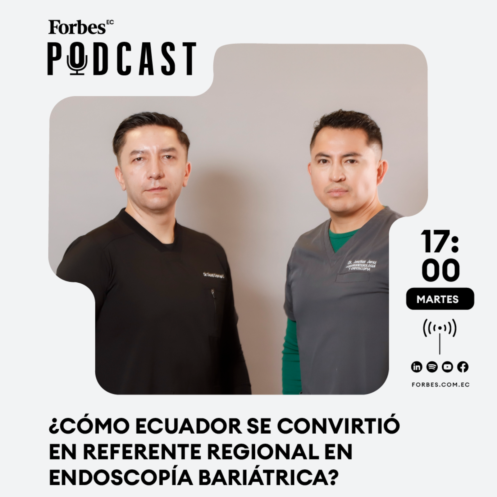 Capítulo #235: ¿Cómo Ecuador se convirtió en referente regional en endoscopía bariátrica? episode artwork