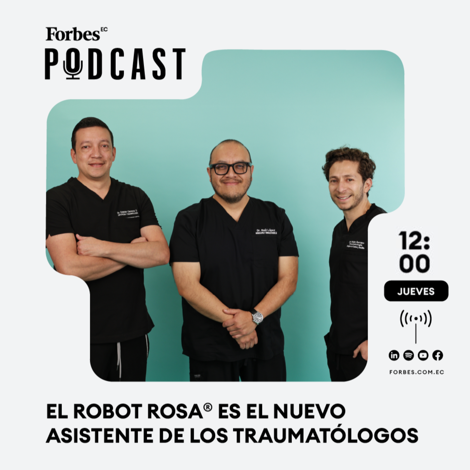 Capítulo #244: El Robot Rosa® es el nuevo asistente de los traumatólogos episode artwork