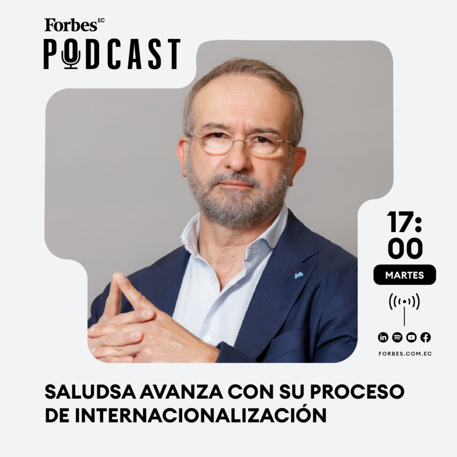 Capítulo #245 Saludsa avanza con su proceso de internacionalización episode artwork