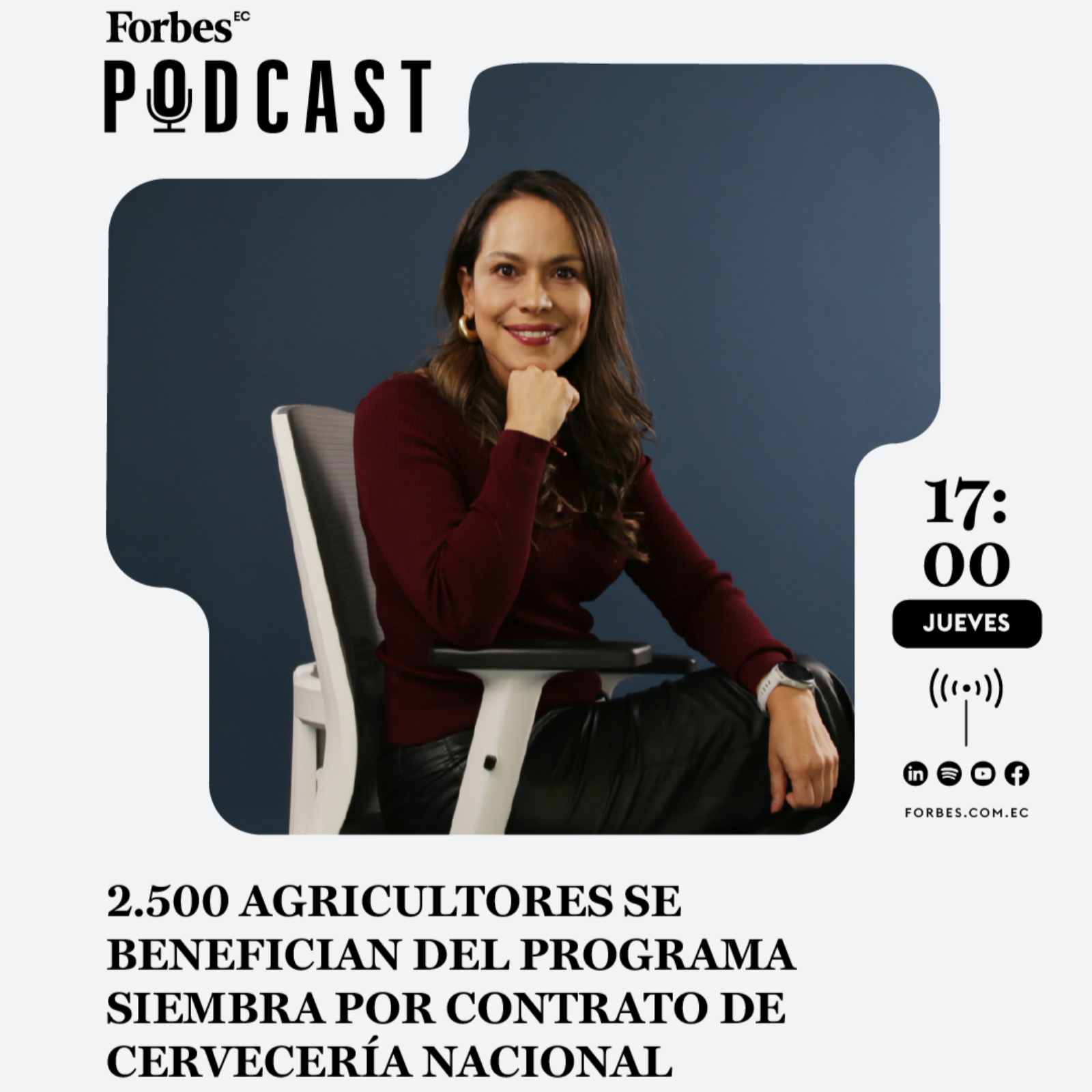 Capítulo #259: 2.500 agricultores se benefician del programa Siembra por Contrato de Cervecería Nacional episode artwork