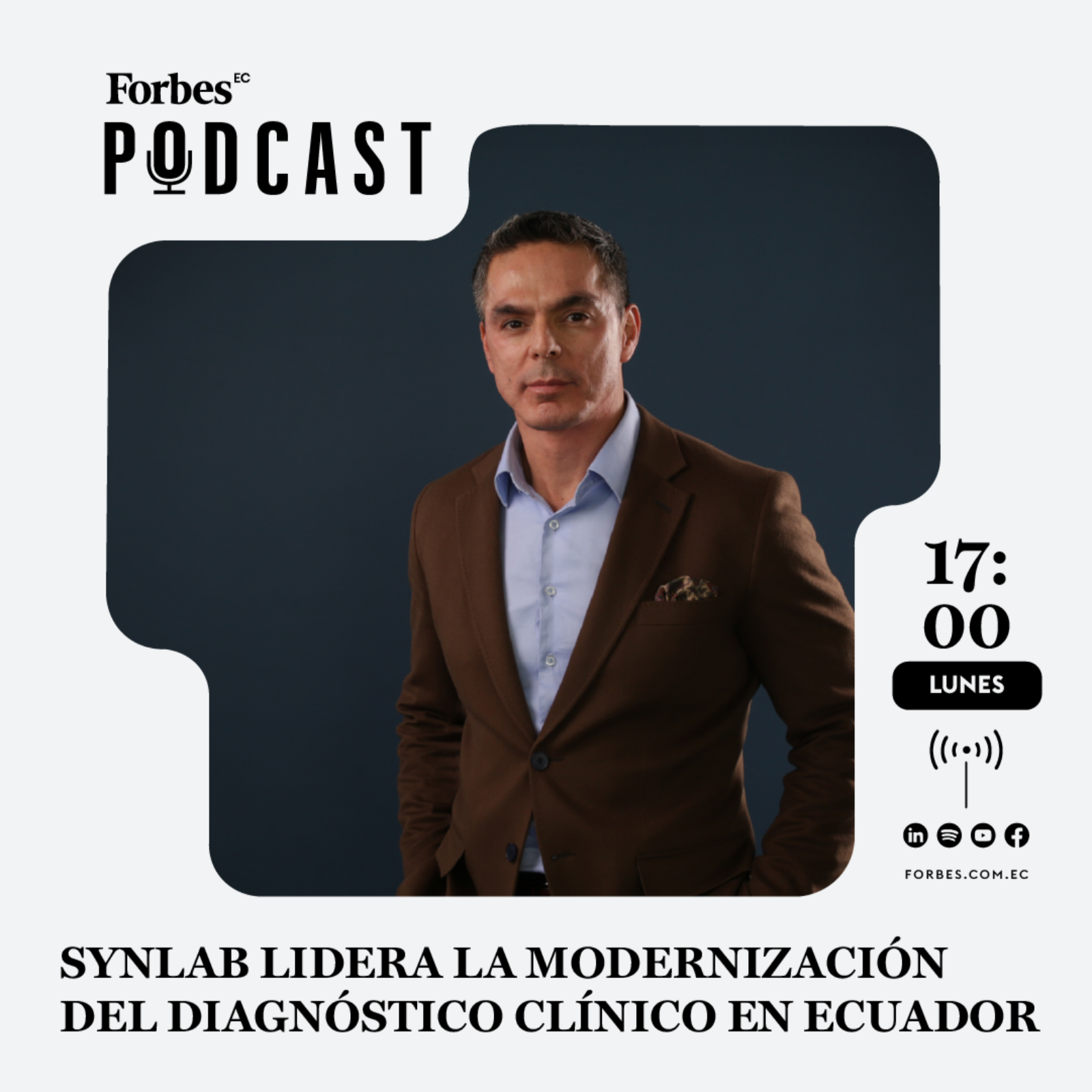 Capítulo #266: SYNLAB lidera la modernización del diagnóstico clínico en Ecuador episode artwork