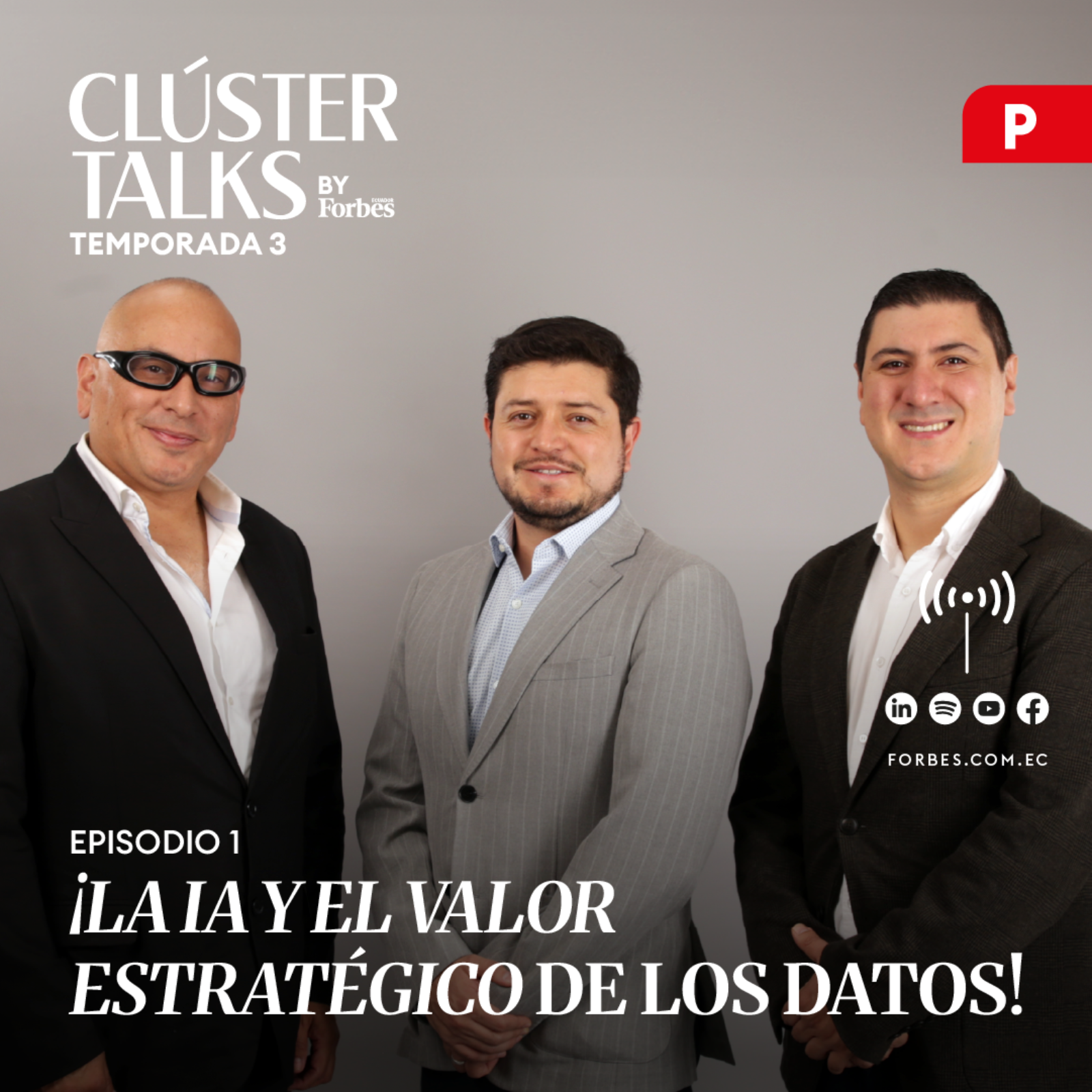 Capítulo #286: ¡La IA y el valor estratégico de los datos! Empieza una nueva temporada del Clúster Talks by Forbes episode artwork