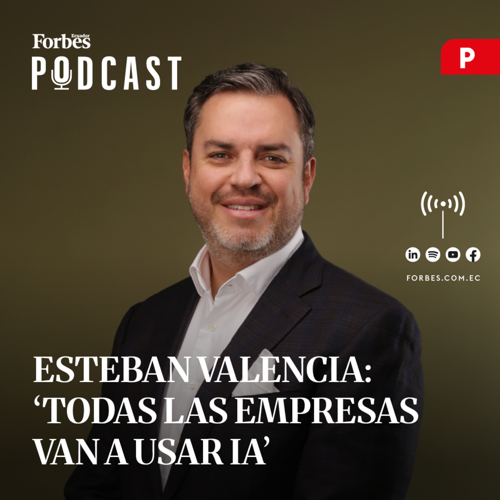 Capítulo #303: Esteban Valencia: ‘Todas las empresas van a usar IA’ episode artwork