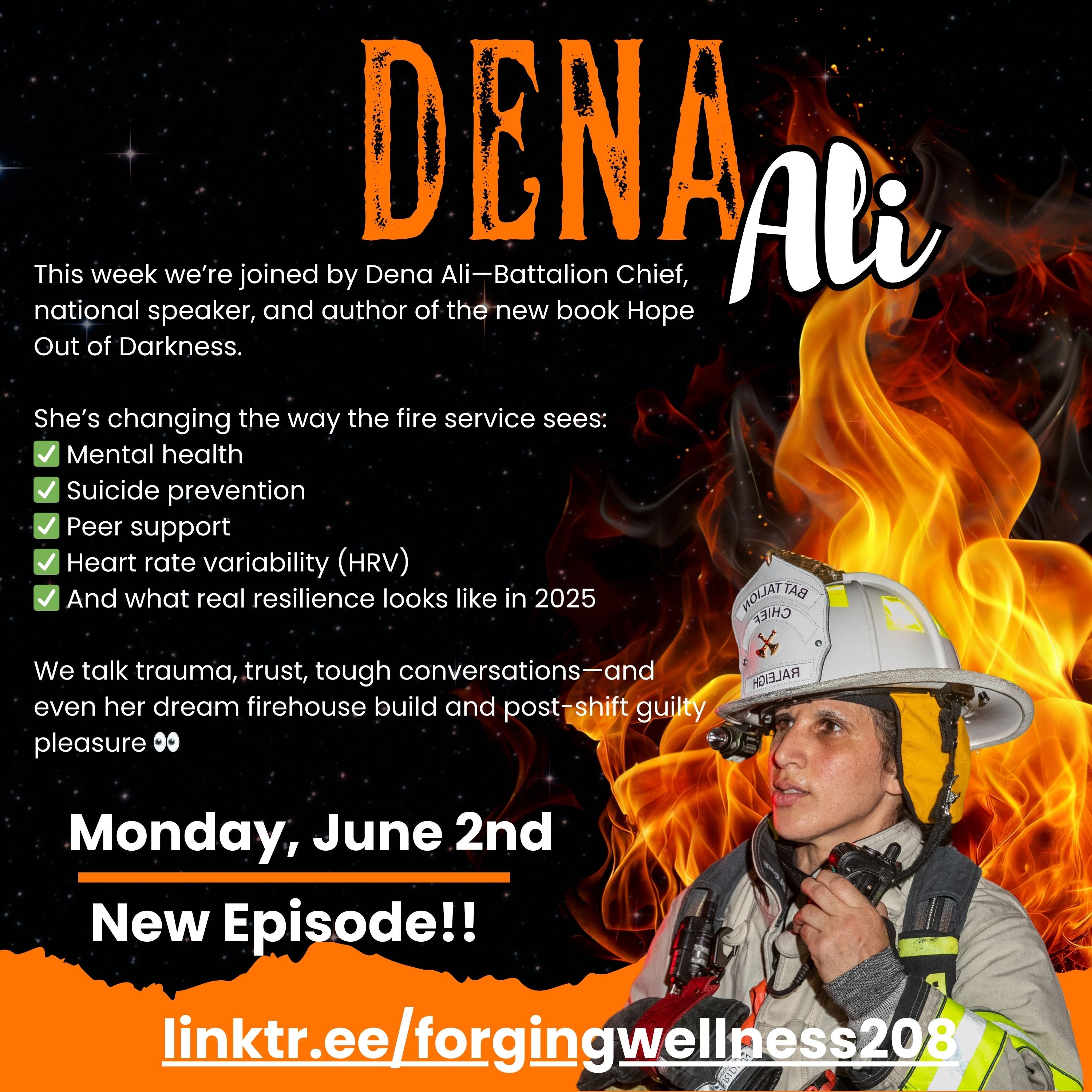 Dena Ali – Leading with Heart: Firefighter Wellness, HRV, and the Power of Peer Support