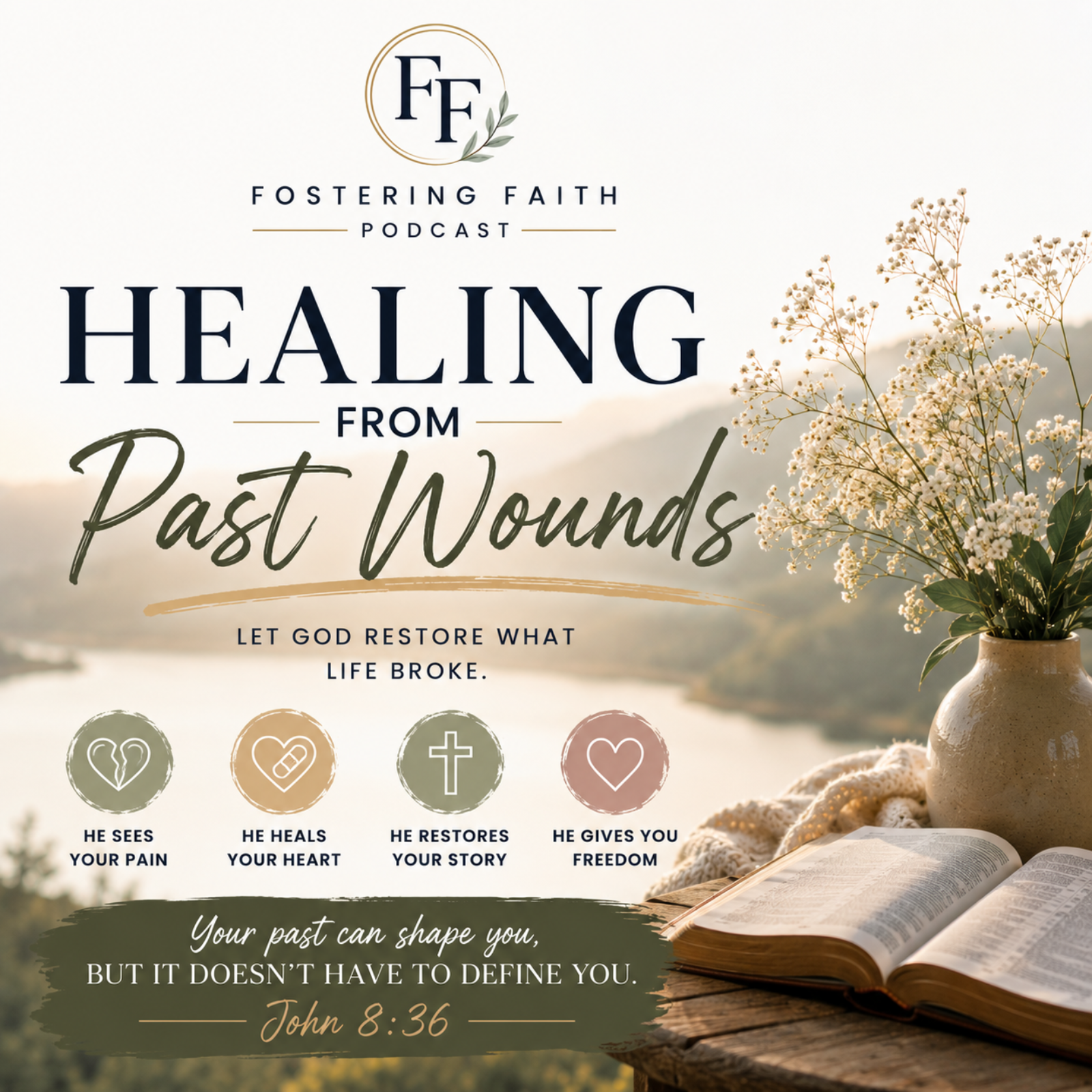 Healing From Past Wounds: Finding Freedom Through Faith and Forgiveness episode artwork
