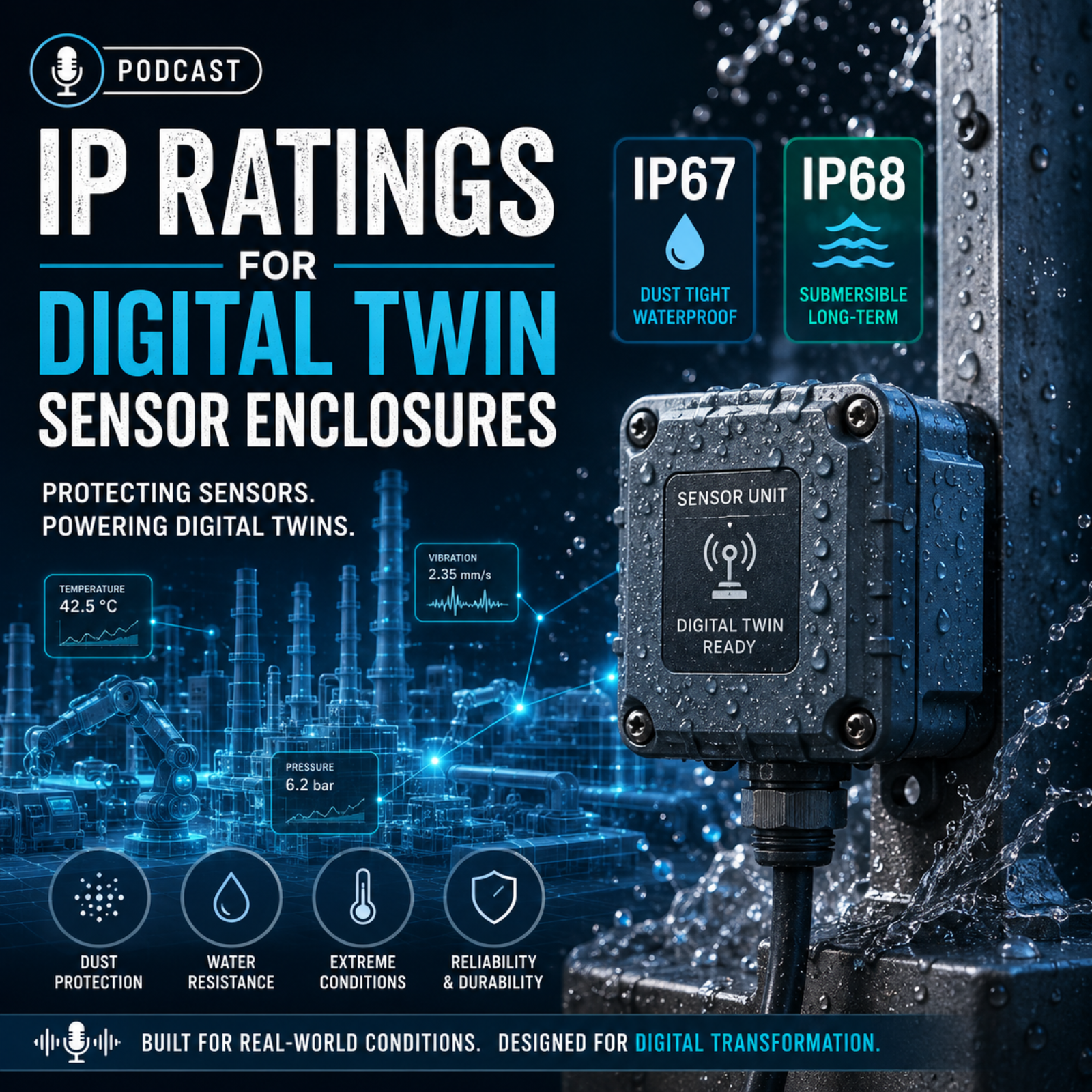 IP Ratings for Digital Twin Sensor Enclosures episode artwork