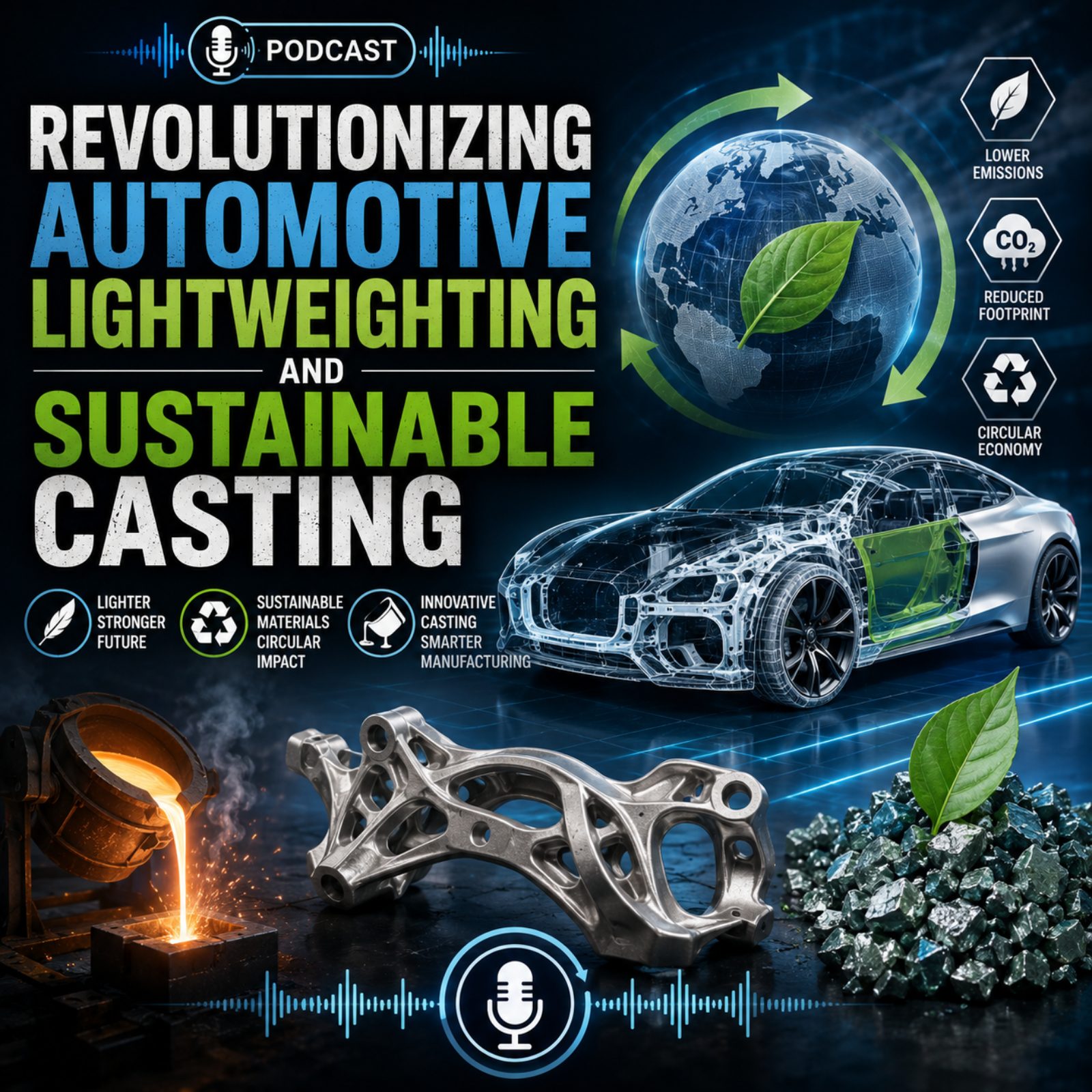The Future is Weightless: How AI and Aluminum are Rewriting the Rules of the Modern Car episode artwork