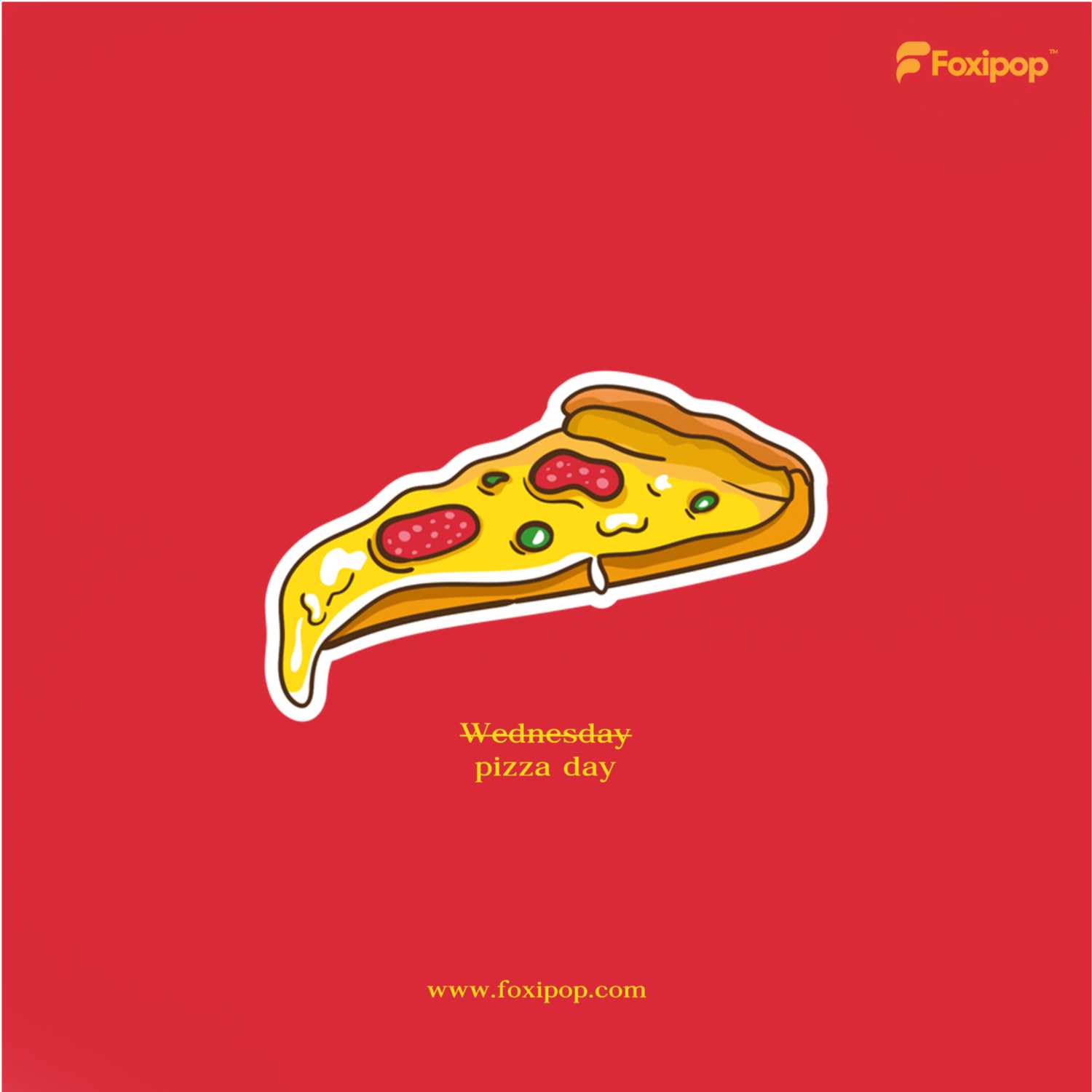 Appeal to change wednesday to pizza day.