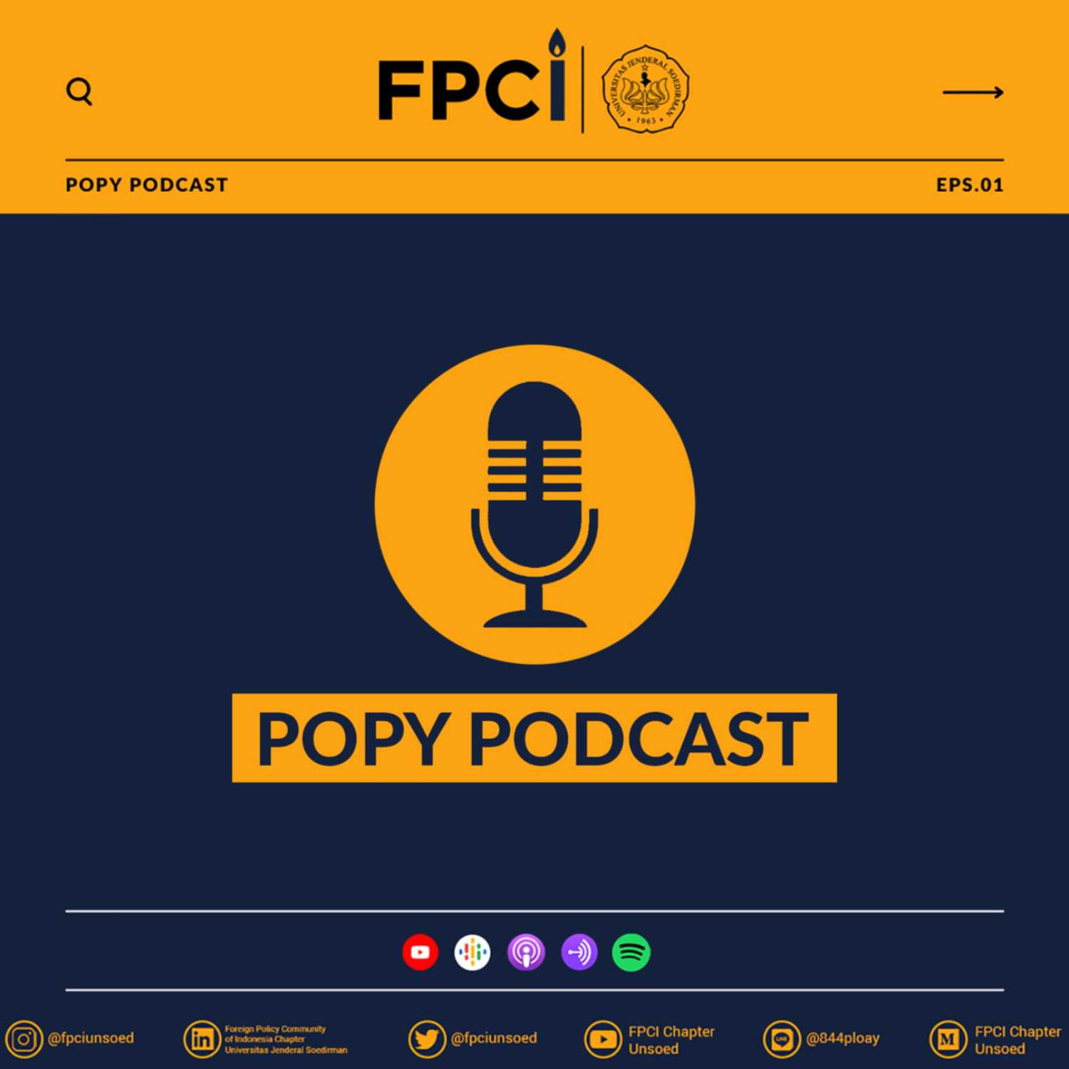 POPY PODCAST | Podcast by FPCI Chapter Unsoed