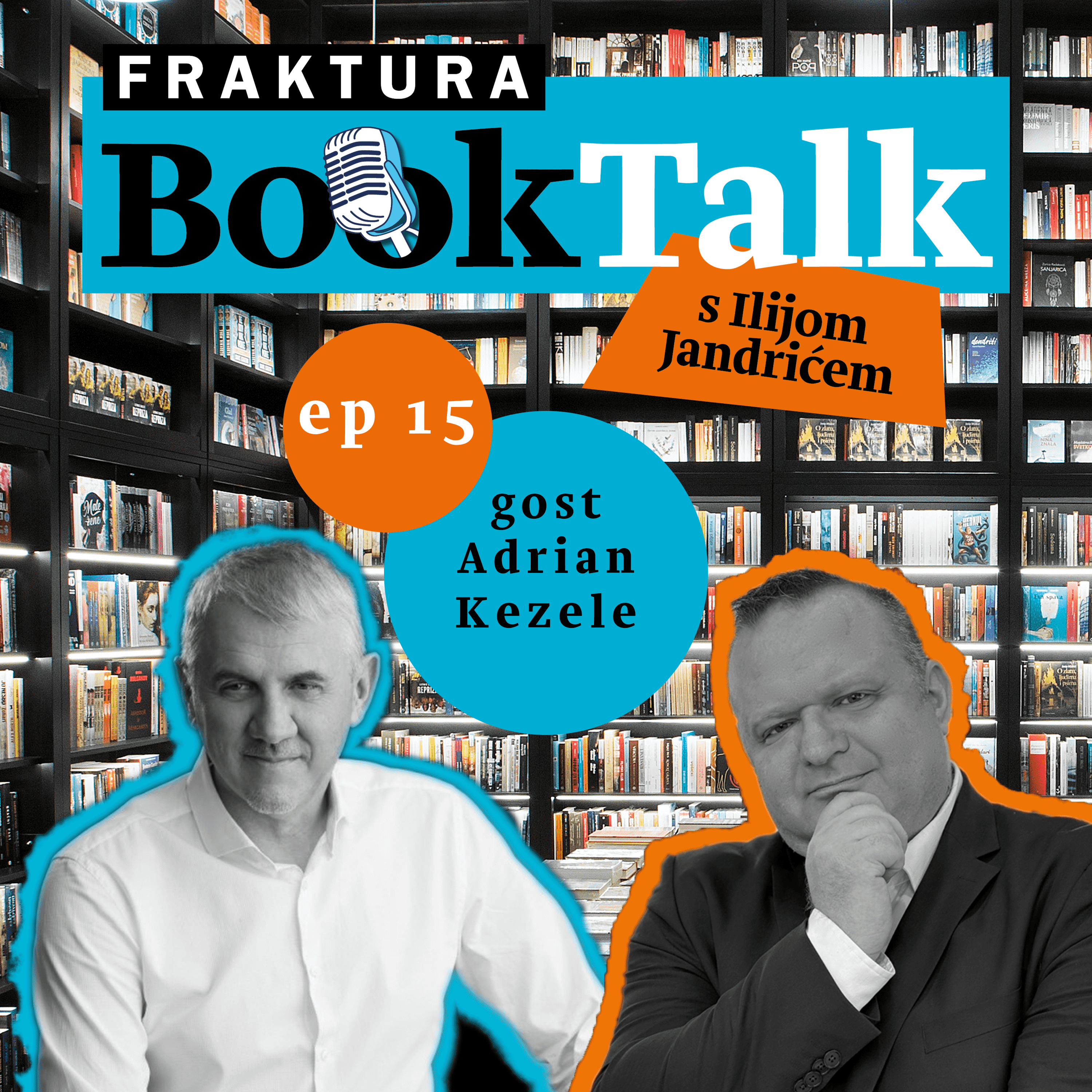 Fraktura BookTalk #15 - Adrian Kezele