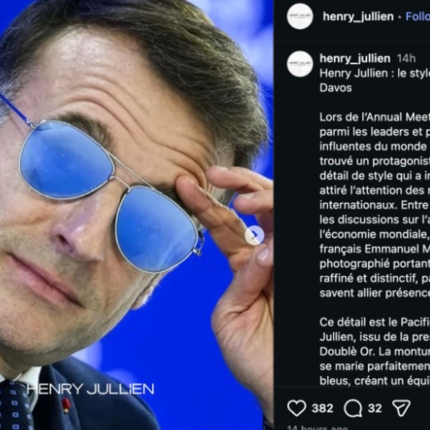 Francia24: Macron a Davos come Top Gun: modello e marca dei suoi occhiali a specchio - Trump ironizza, "fa il duro" - Ubisoft in crisi "nera episode artwork