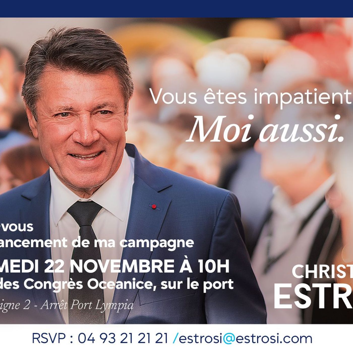Nizza24 martedì 18 novembre: Estrosi Inizia la Campagna Elettorale - Alberto II Dubbioso sulla Metropolitana Ventimiglia Nizza - Météo episode artwork