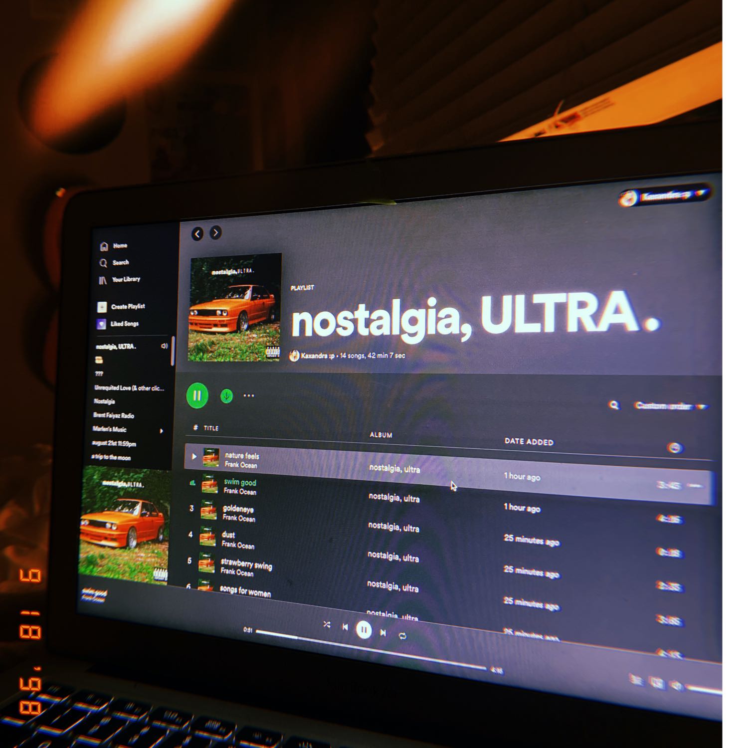 nostalgia, Ultra.