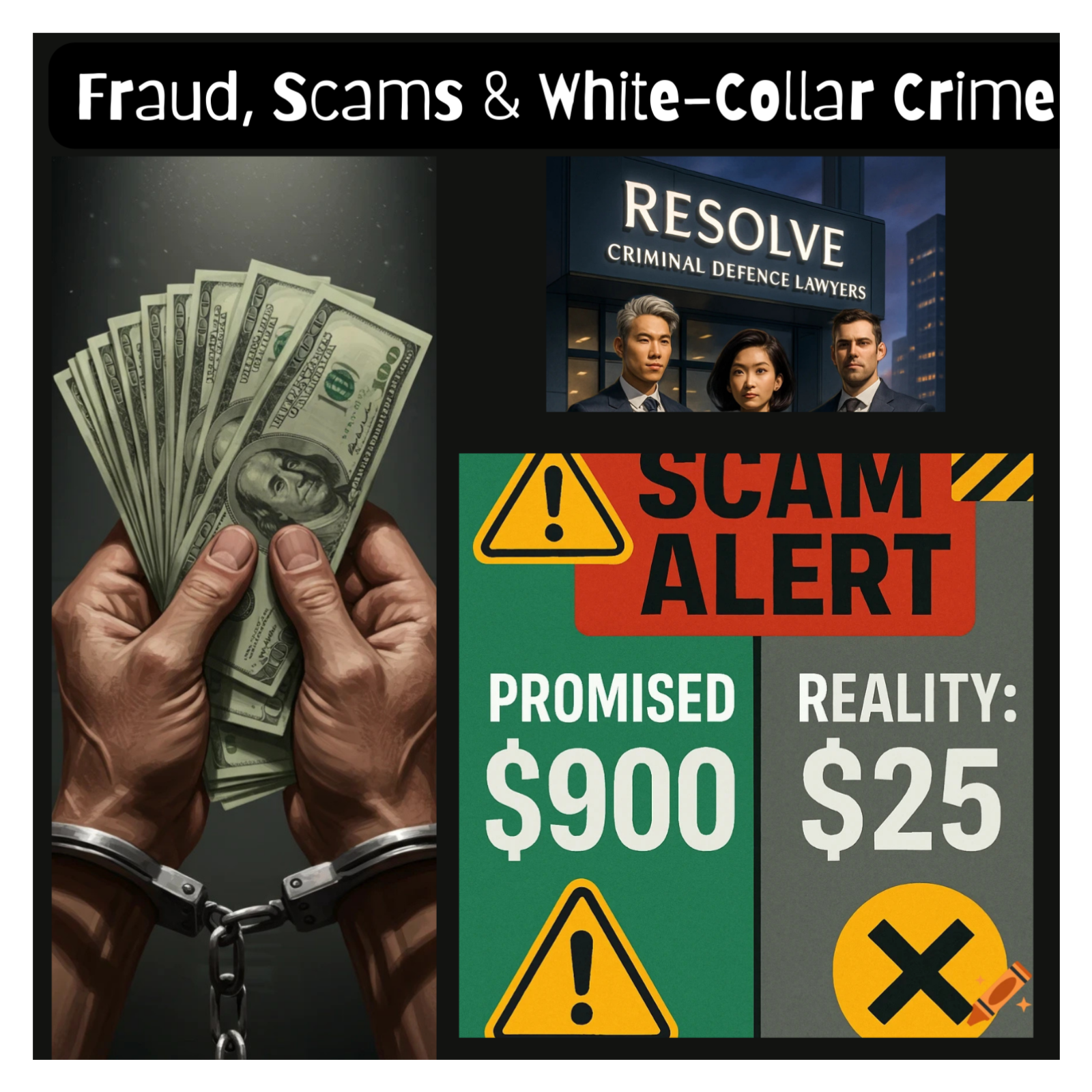 Fraud, Scams & White-Collar Crime