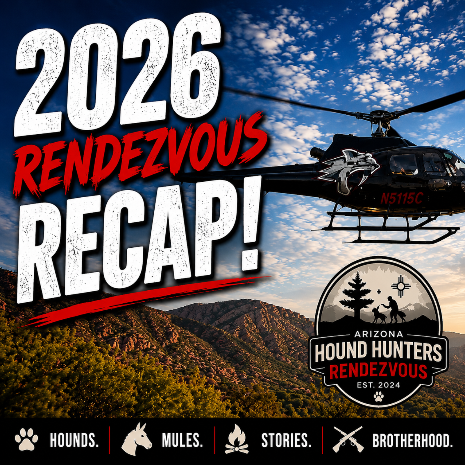 2026 Arizona Hound Hunters Rendezvous recap episode artwork