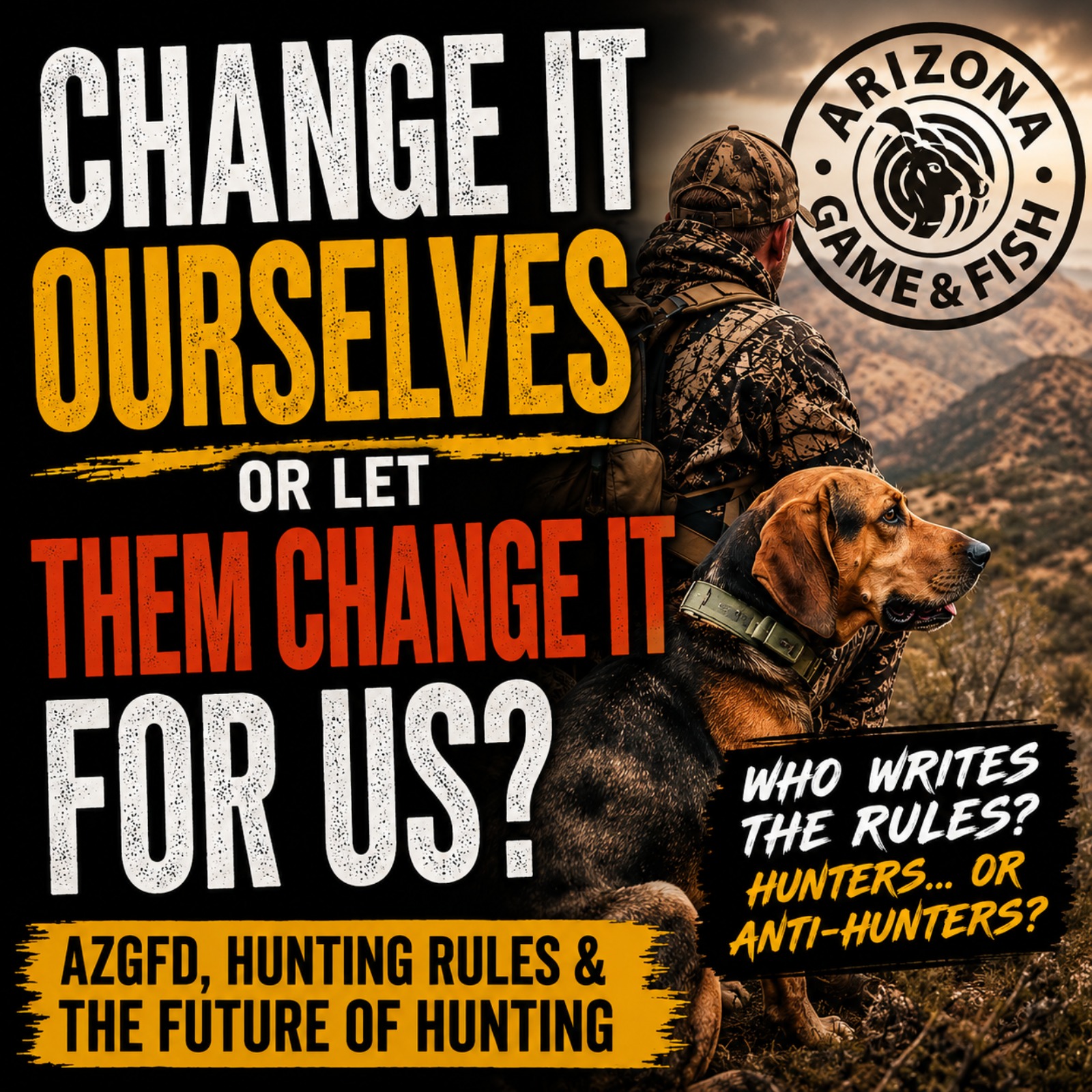 CHANGE IT OURSELVES OR LET THEM CHANGE IT FOR US? episode artwork