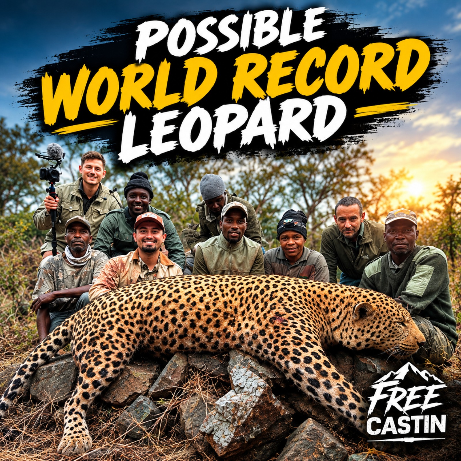 POSSIBLE WORLD RECORD LEOPARD — THE STORY BEHIND THE HUNT episode artwork