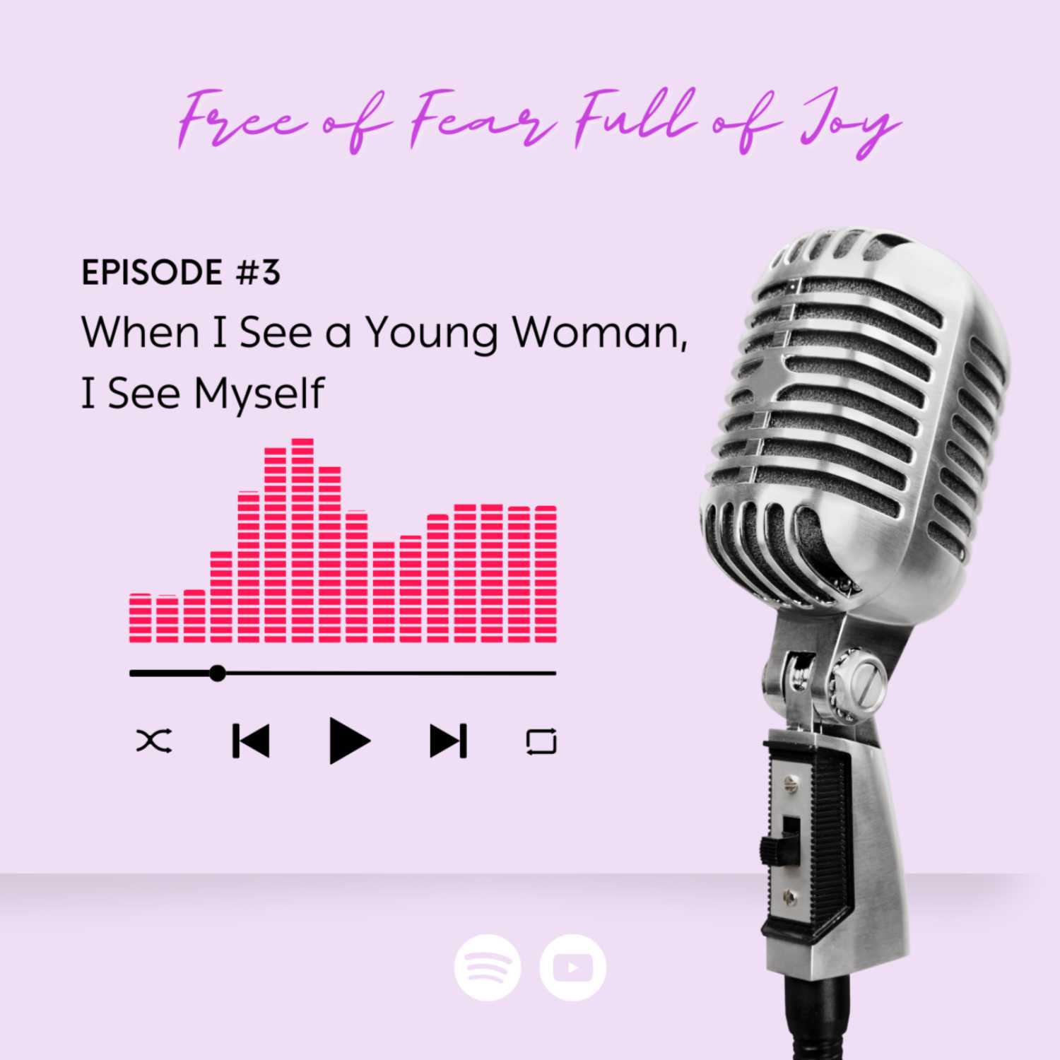 Free of Fear Full of Joy Podcast - Self Help Podcast for Women