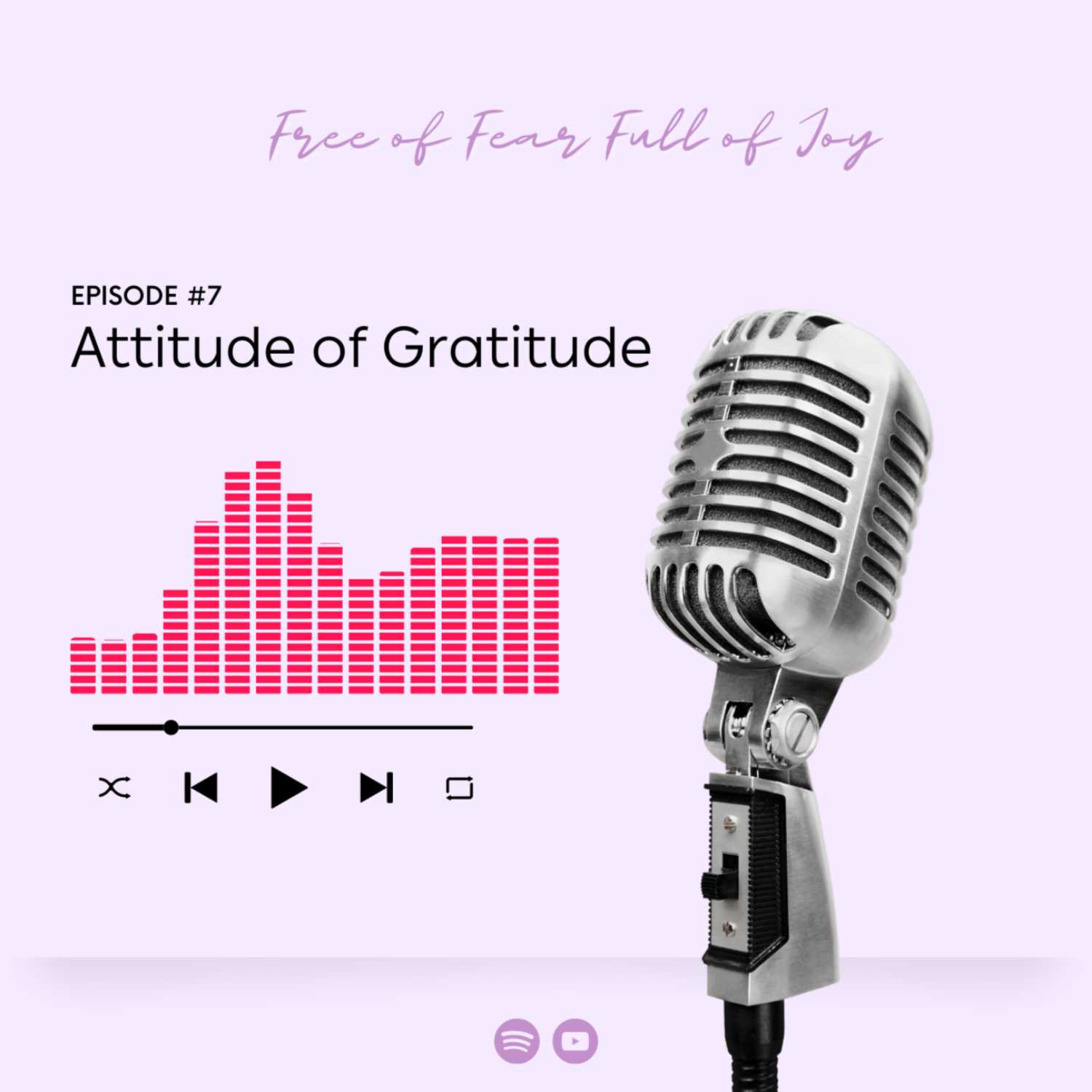 Free of Fear Full of Joy Podcast - Self Help Podcast for Women