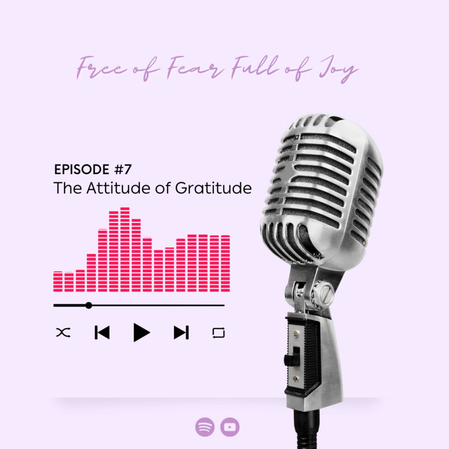 Free of Fear Full of Joy Podcast - Self Help Podcast for Women