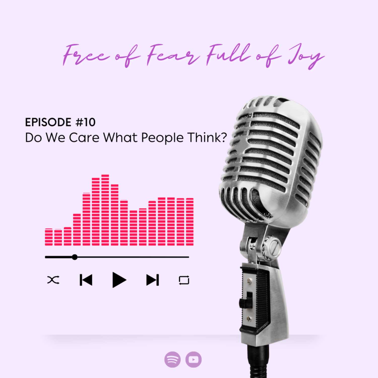 Free of Fear Full of Joy Podcast - Self Help Podcast for Women
