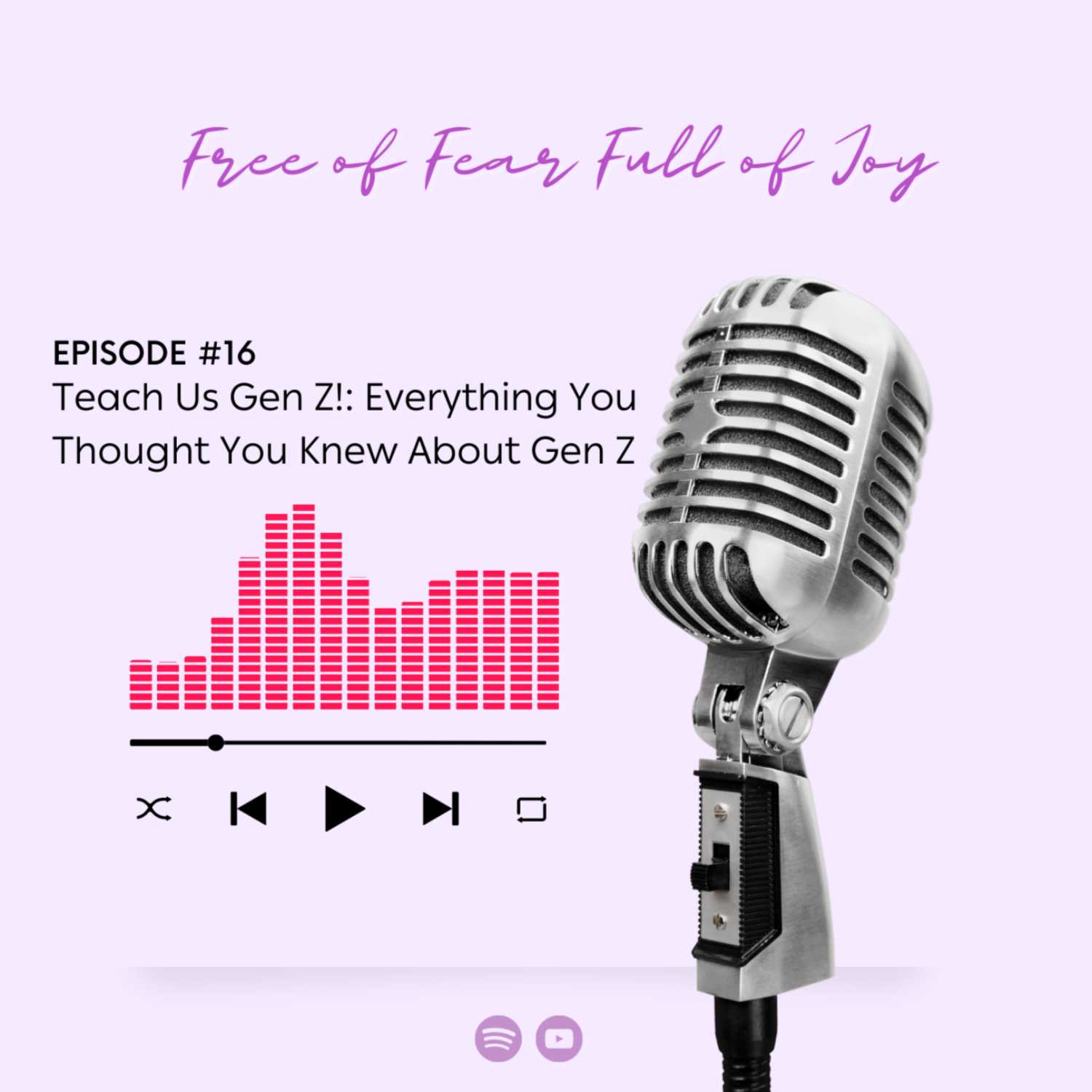 Free of Fear Full of Joy Podcast - Self Help Podcast for Women