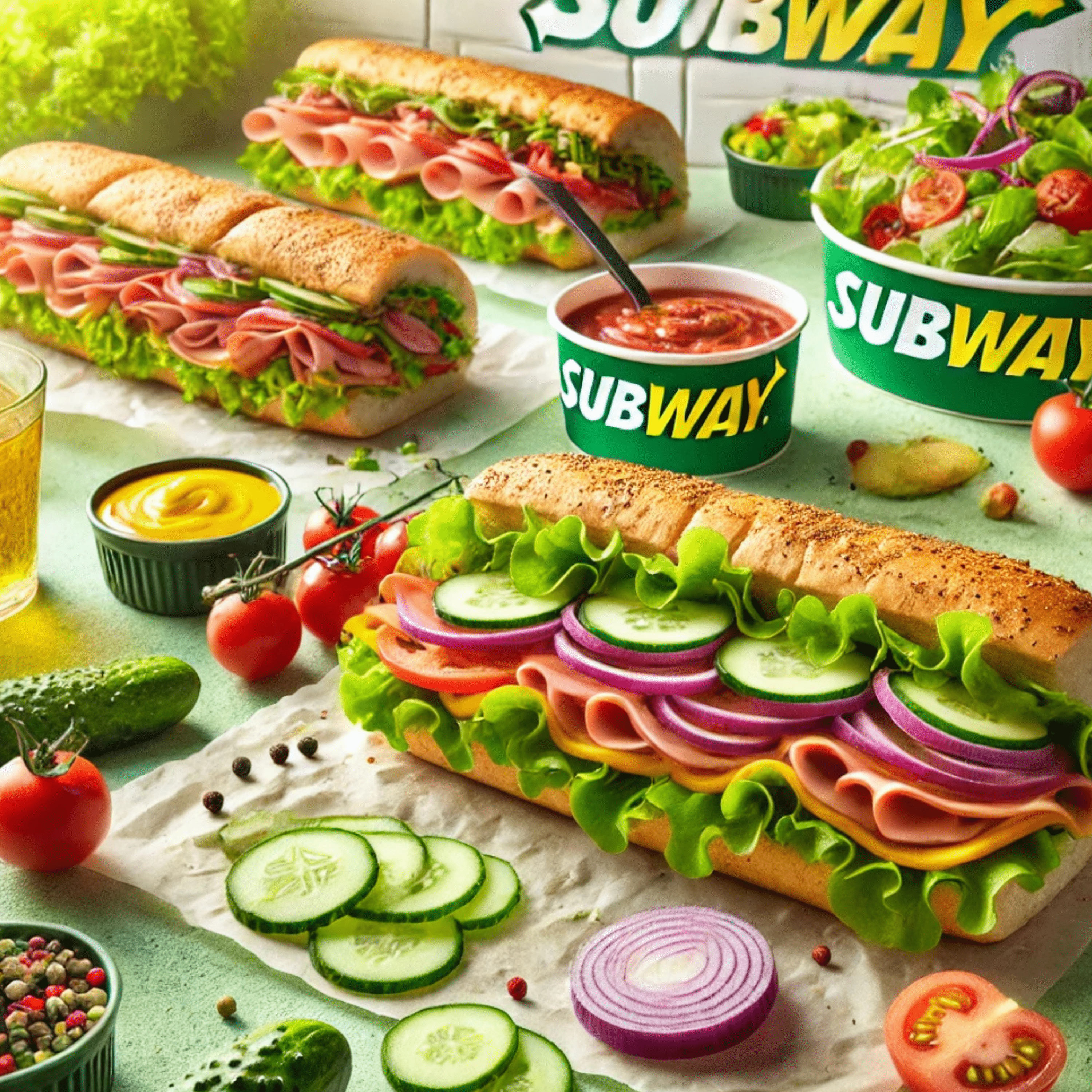 Fresh and Vibrant Design Inspired by Subway's Signature Colors episode artwork