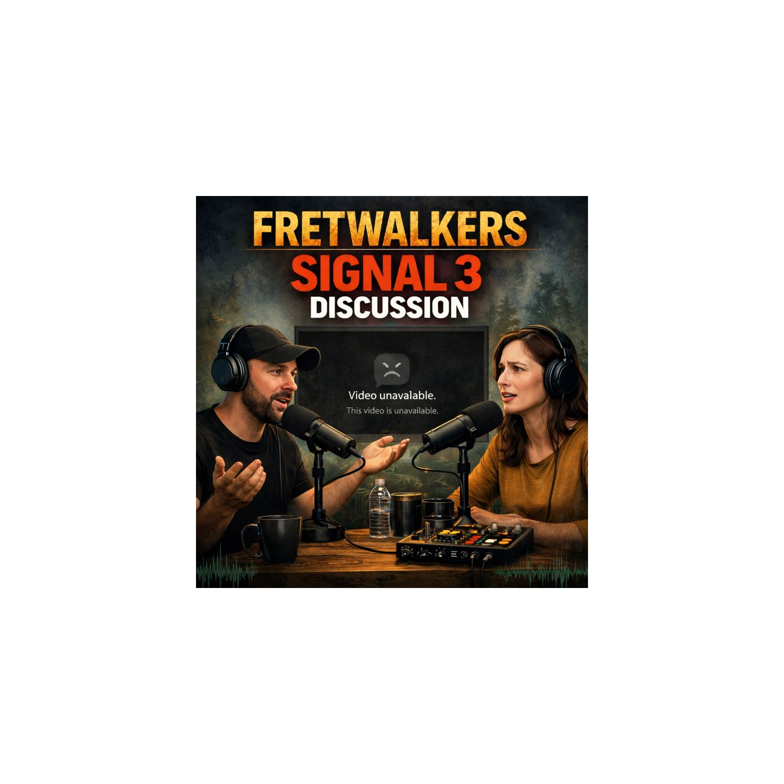 Video was unavailable, the conversation wasn’t. Breakdown of Fretwalkers Signal 3 w/Rick & Sharon podcast artwork