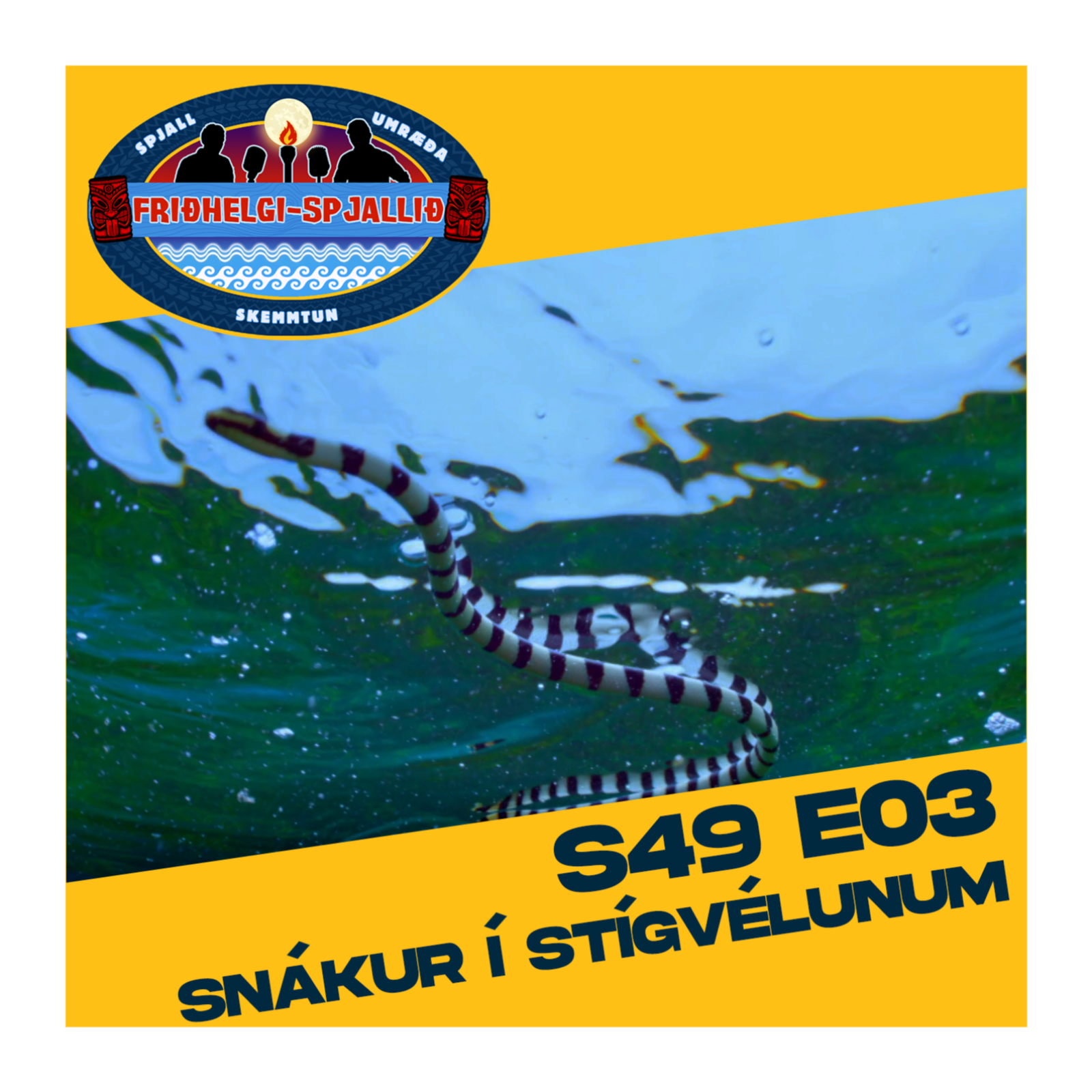 S49 E03: Snákur í stígvélunum episode artwork