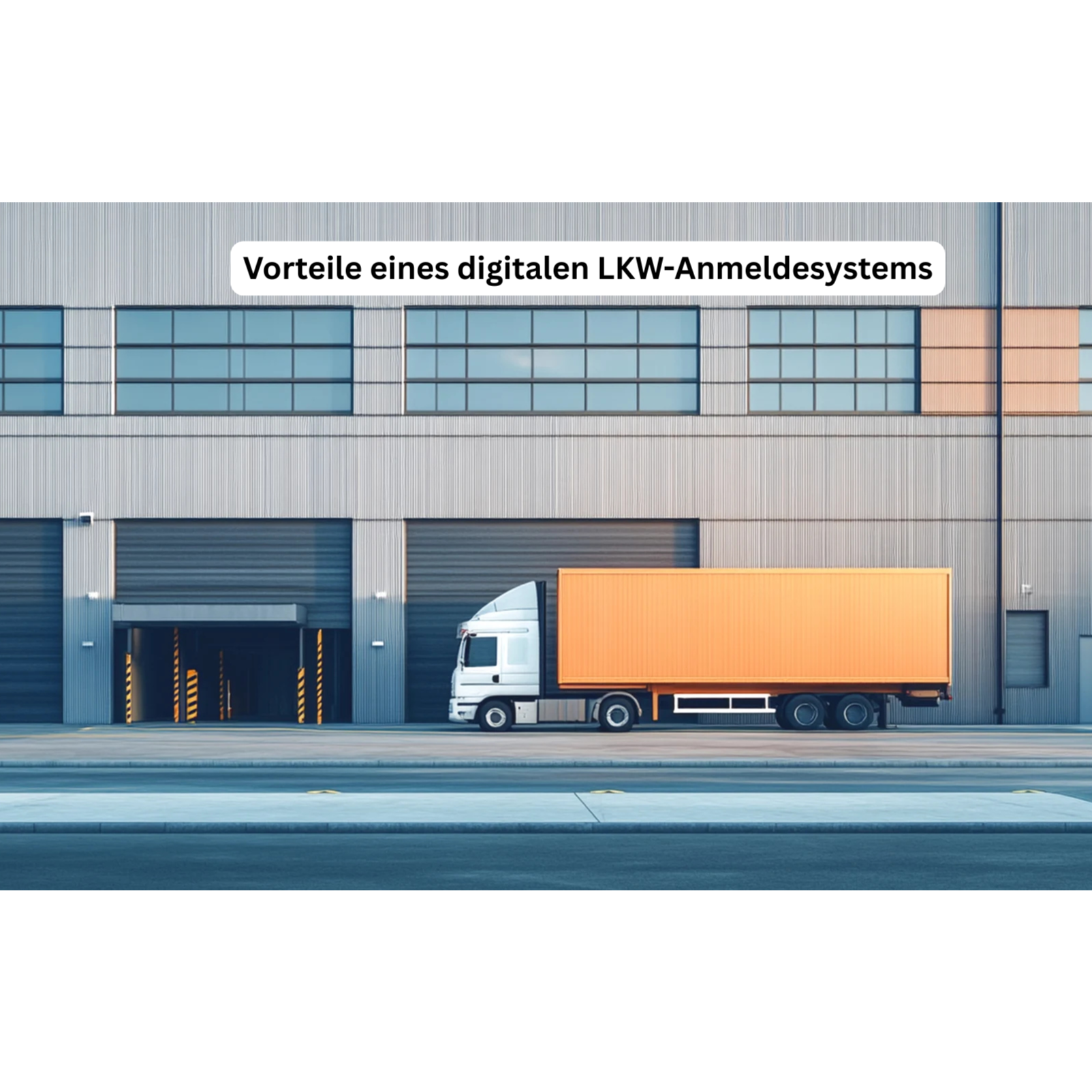 Vorteile eines digitalen LKW-Anmeldesystems