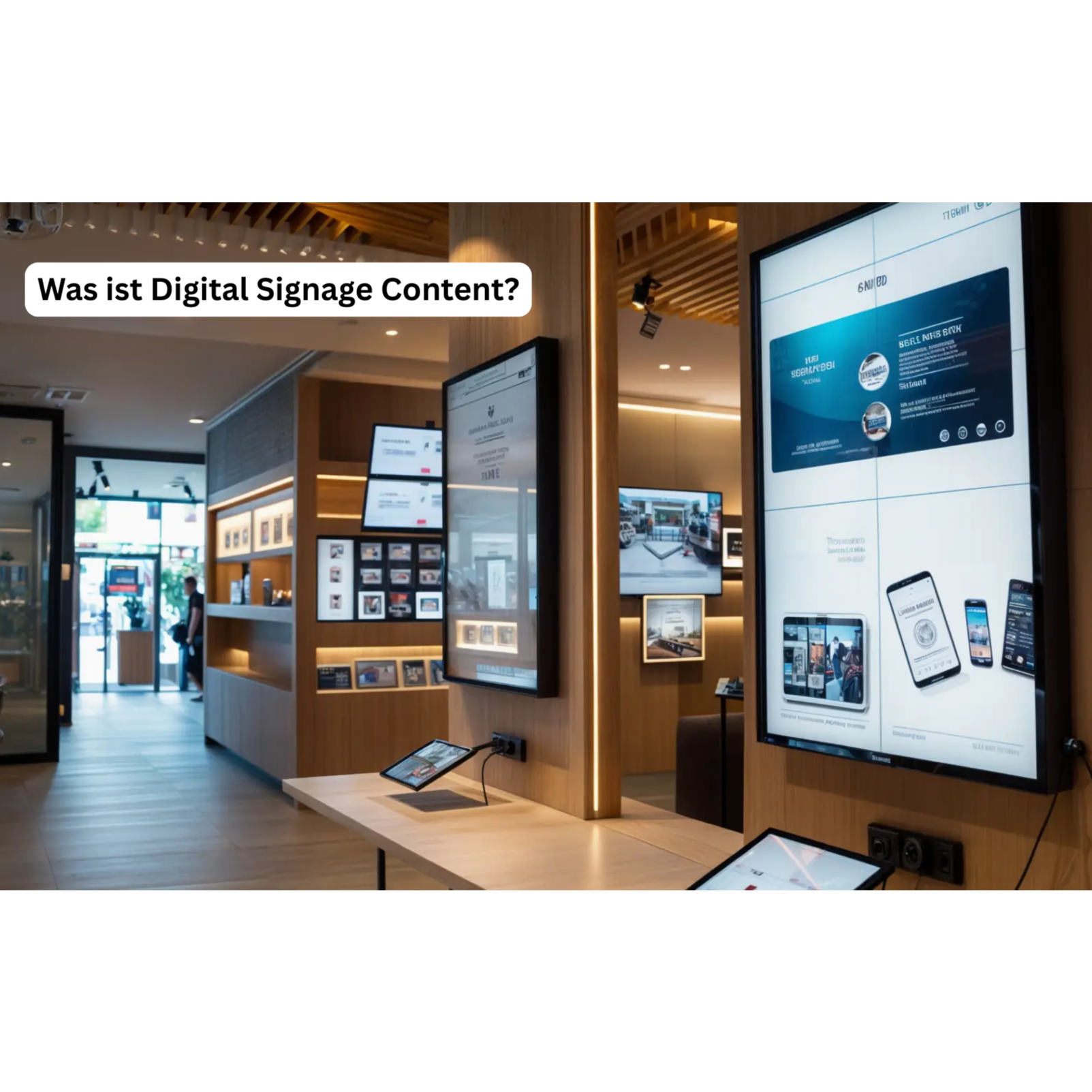 Was ist Digital Signage Content?