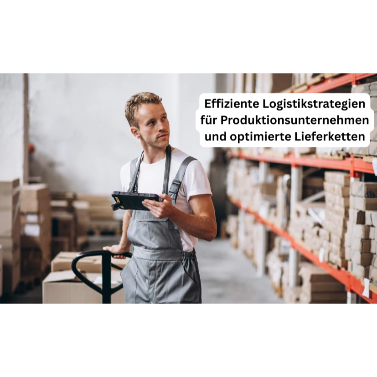 Effiziente Logistikstrategien für Produktionsunternehmen und optimierte Lieferketten