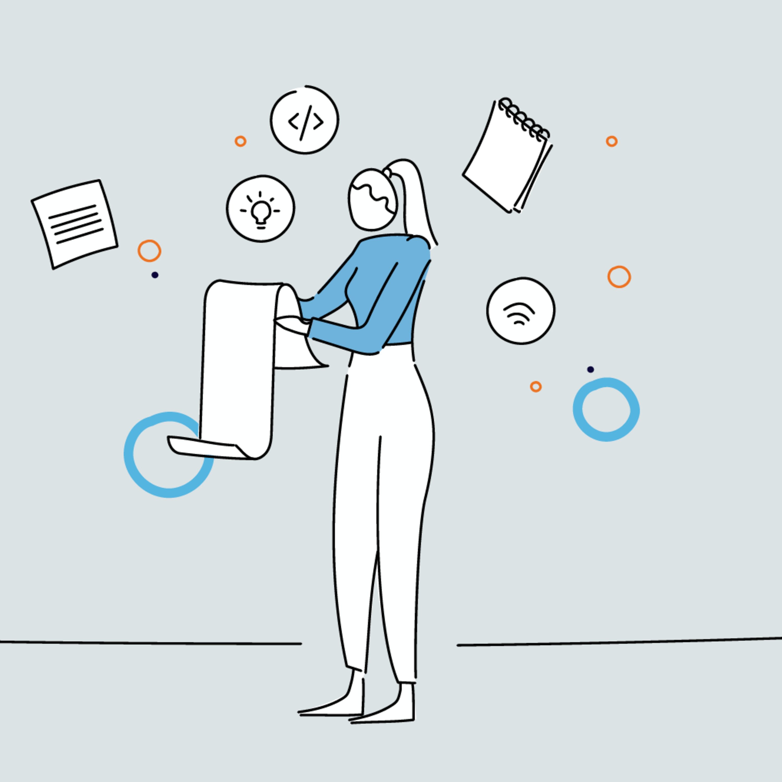 Digitale Wegweiser-Lösungen und Software