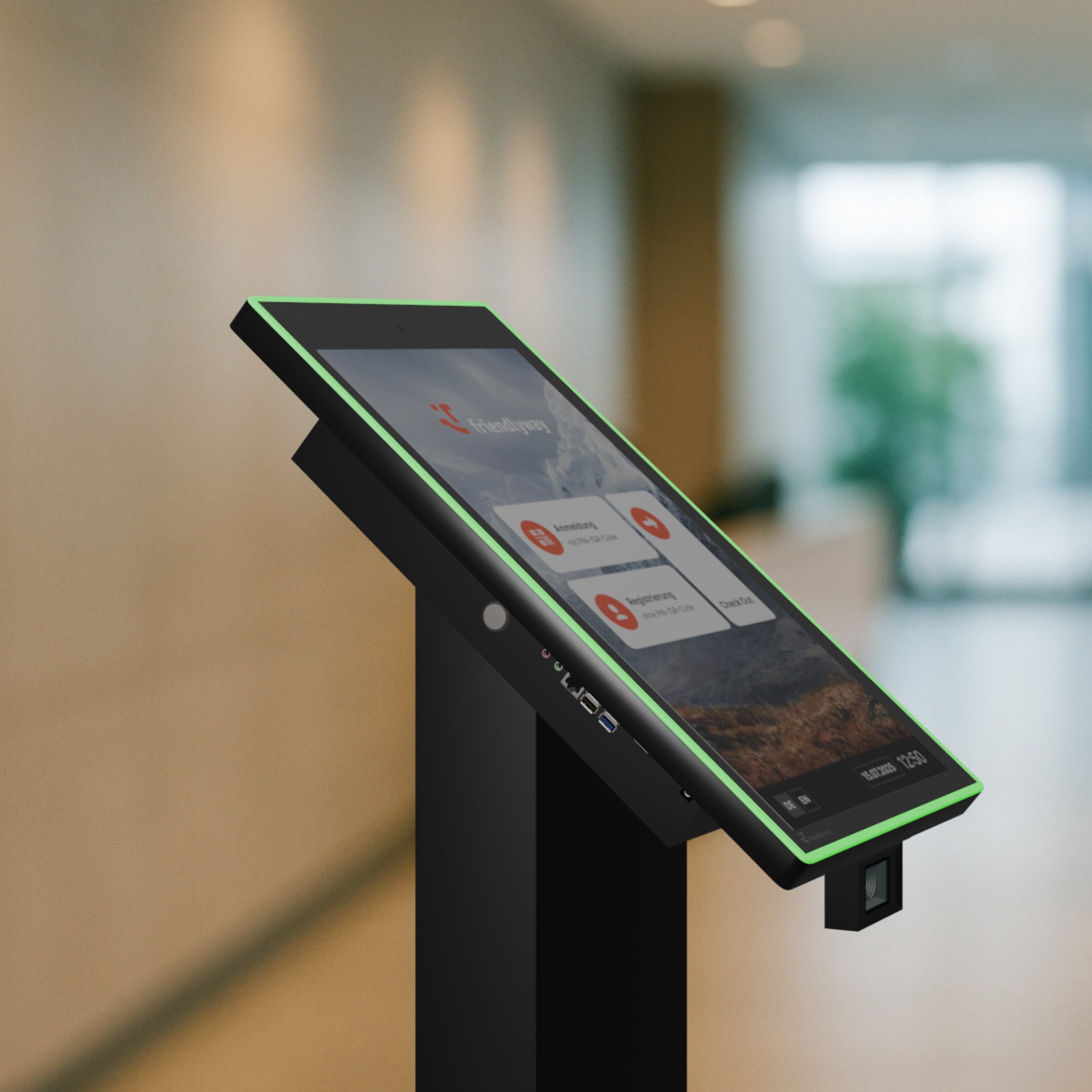 Inklusive Nutzerführung an digitalen Terminals nach EU-Standards